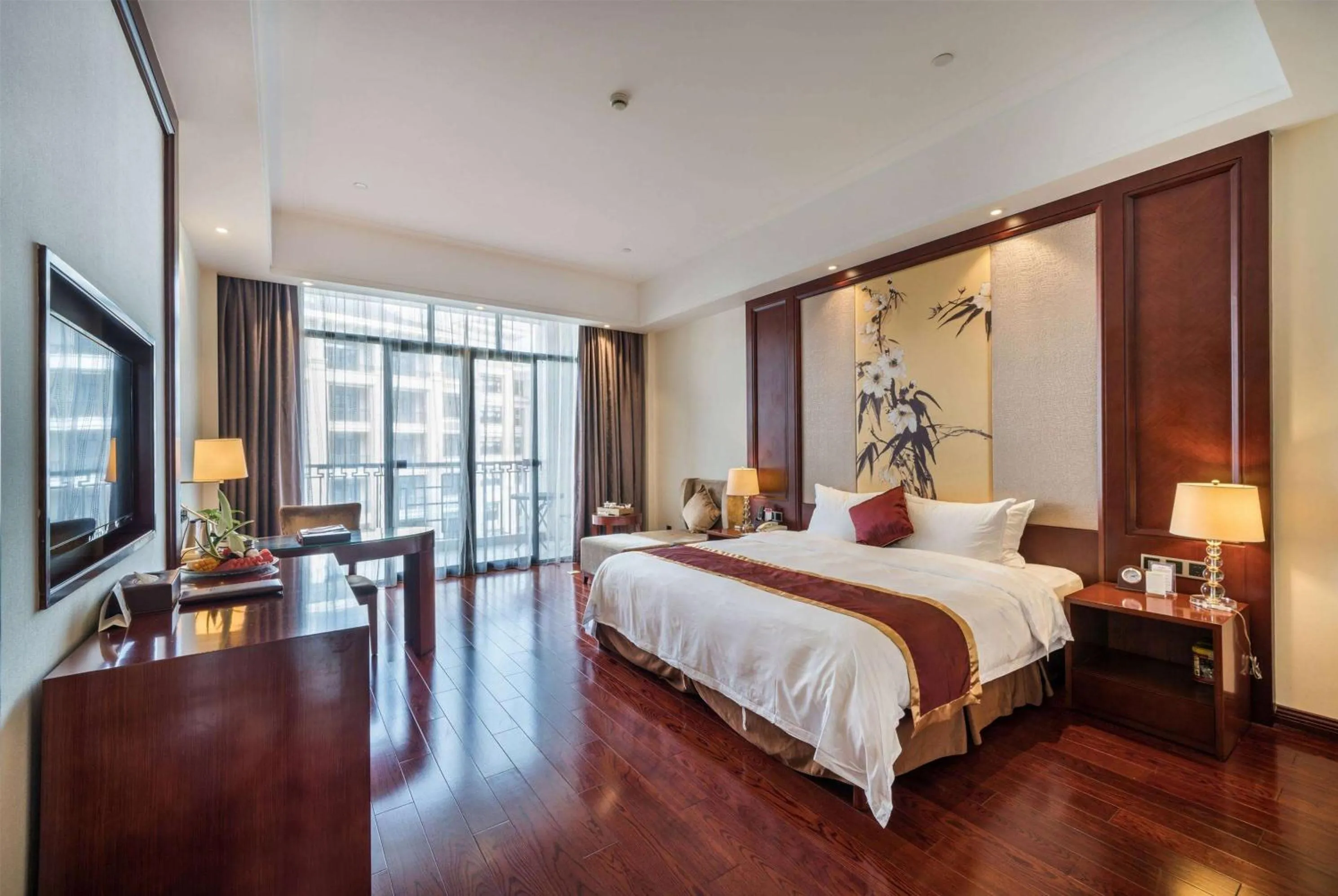 Photo of the whole room in Wyndham Garden Wuyishan