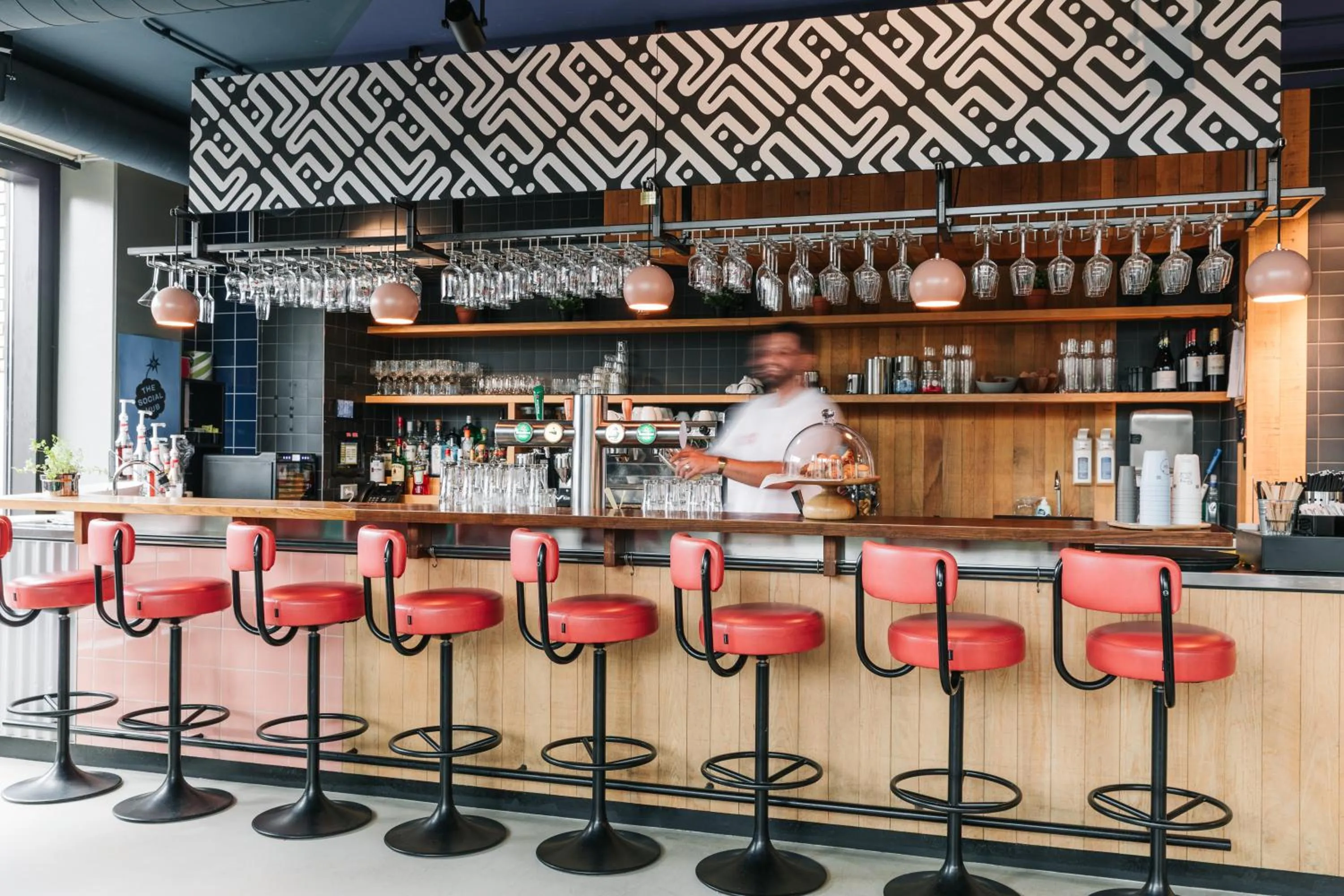 Lounge or bar in The Social Hub Eindhoven