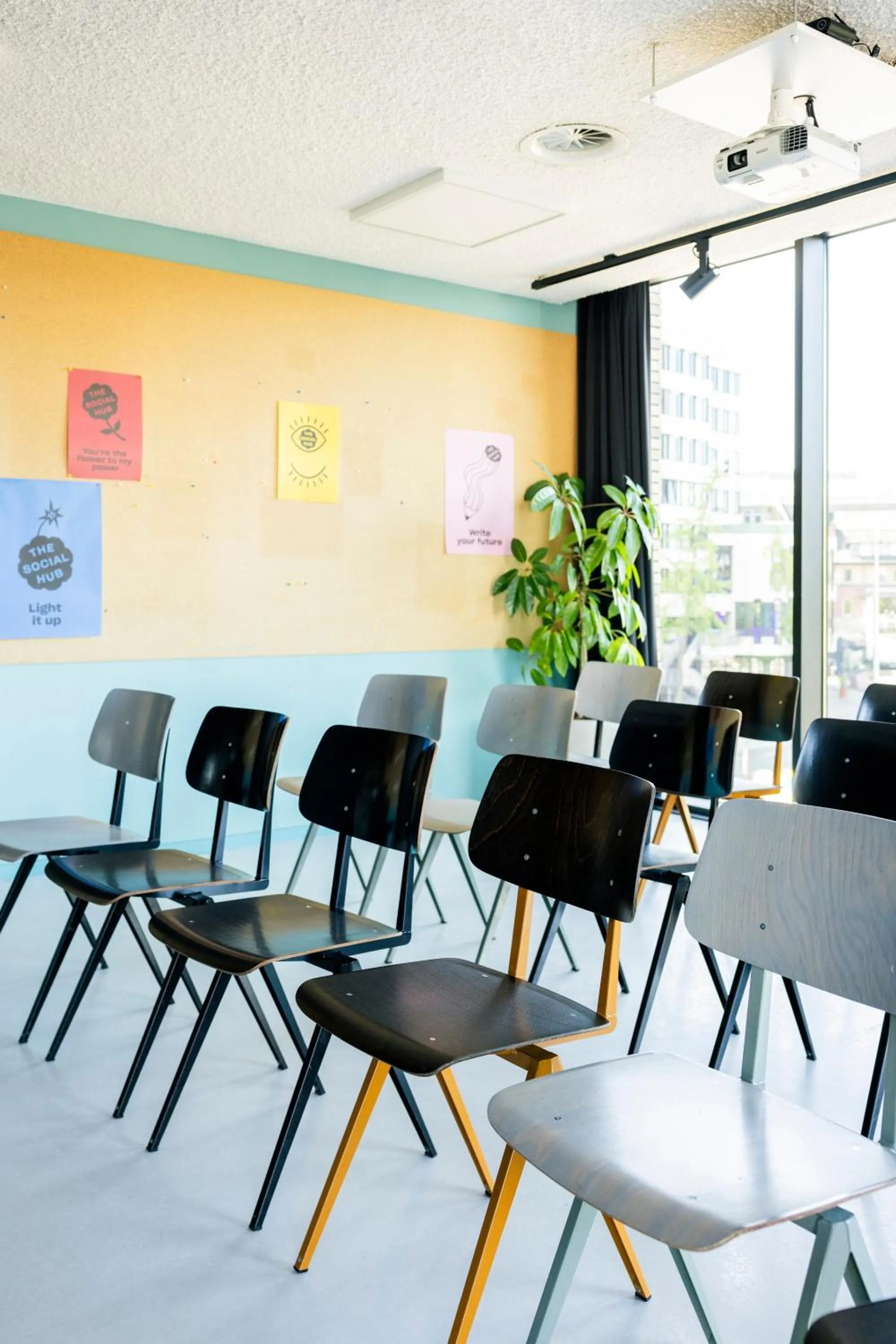 Meeting/conference room in The Social Hub Eindhoven