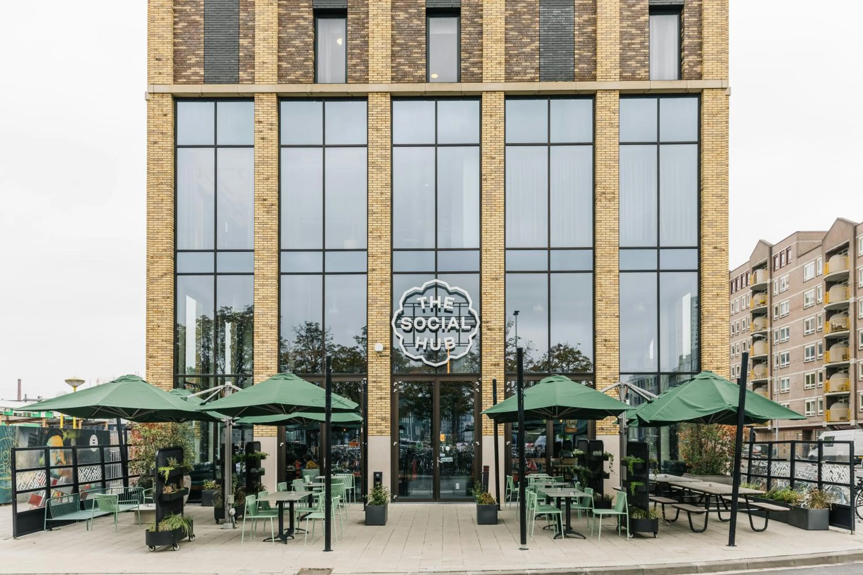 Property building in The Social Hub Eindhoven