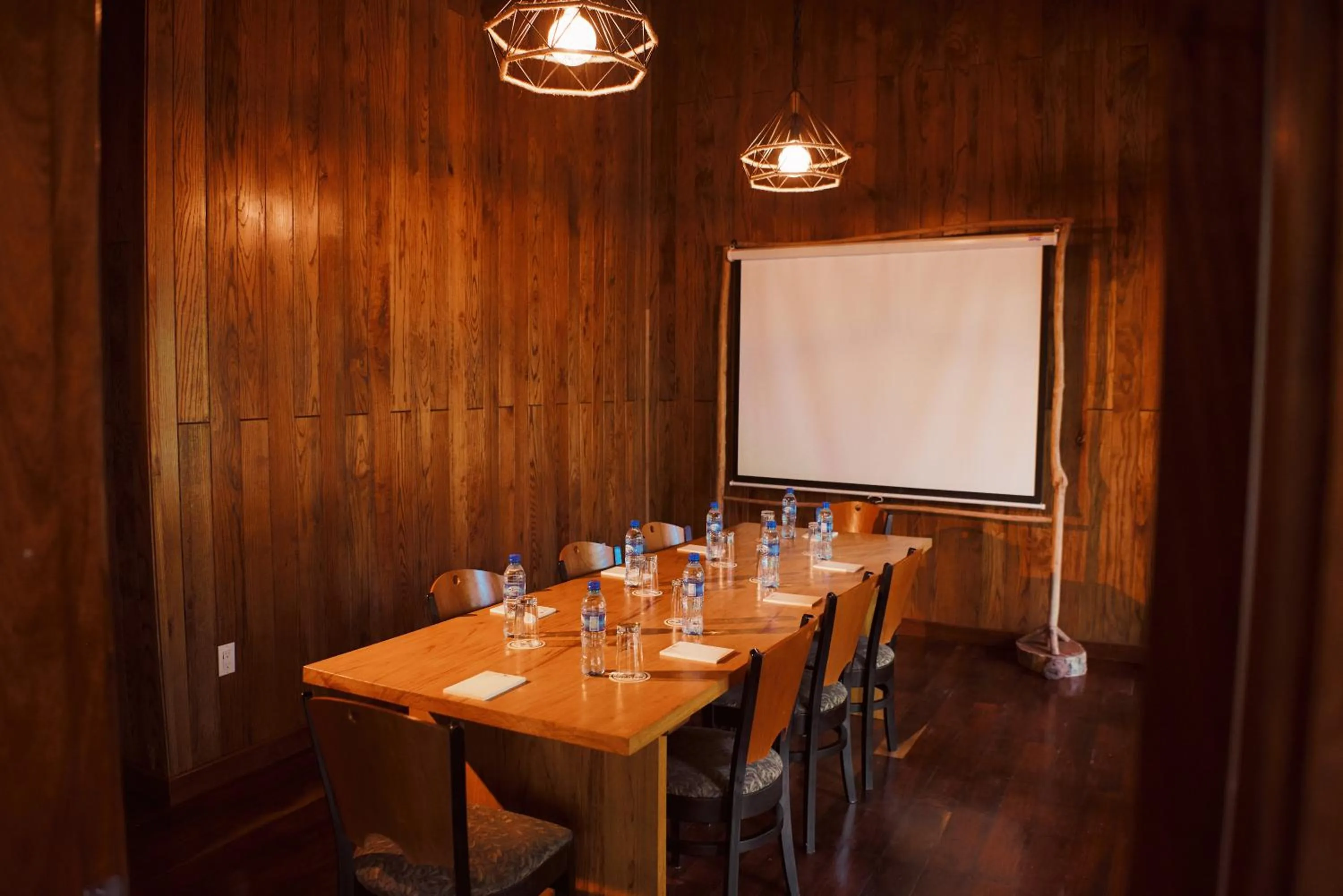 Meeting/conference room in Chan Chich Lodge