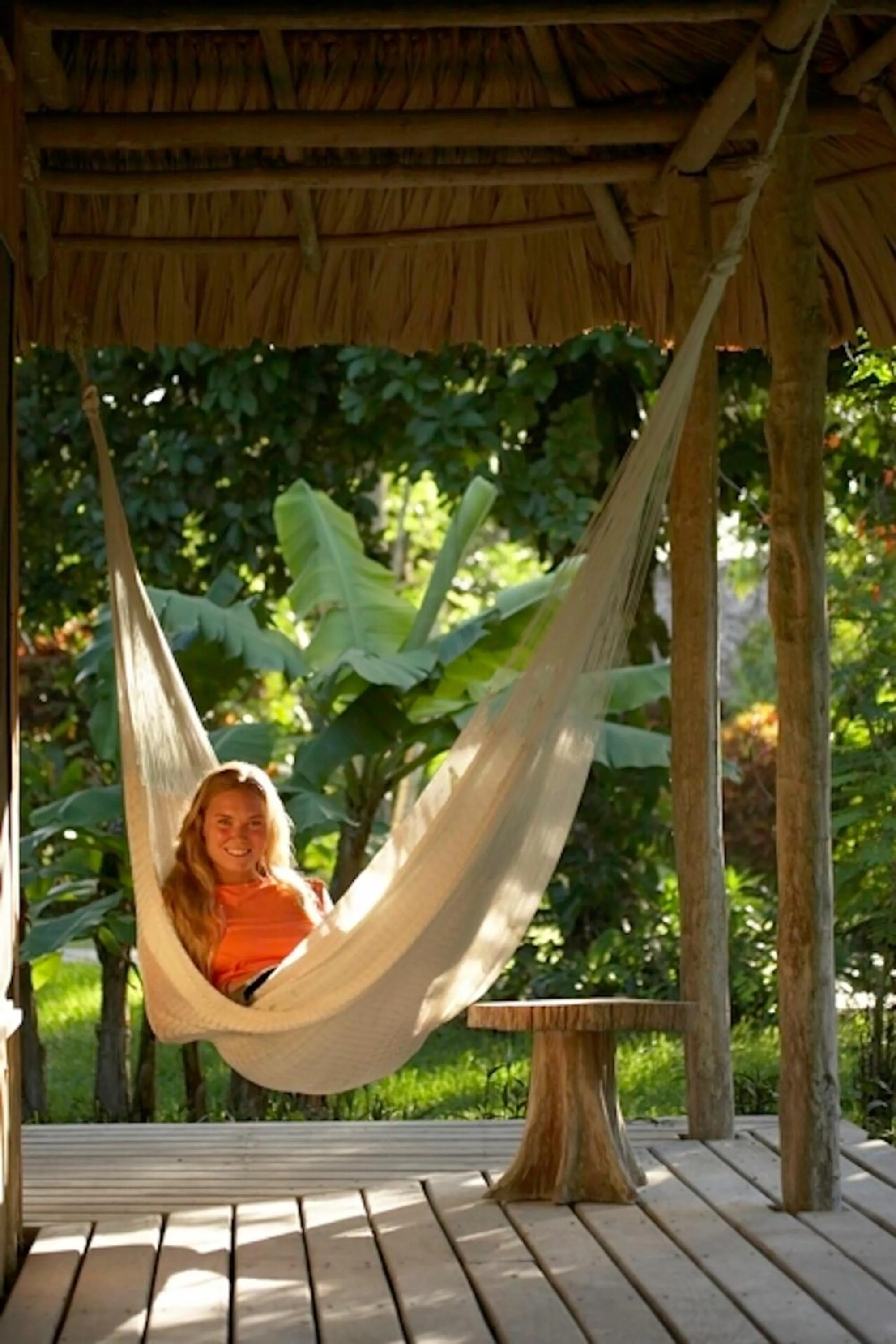 Balcony/Terrace in Chan Chich Lodge