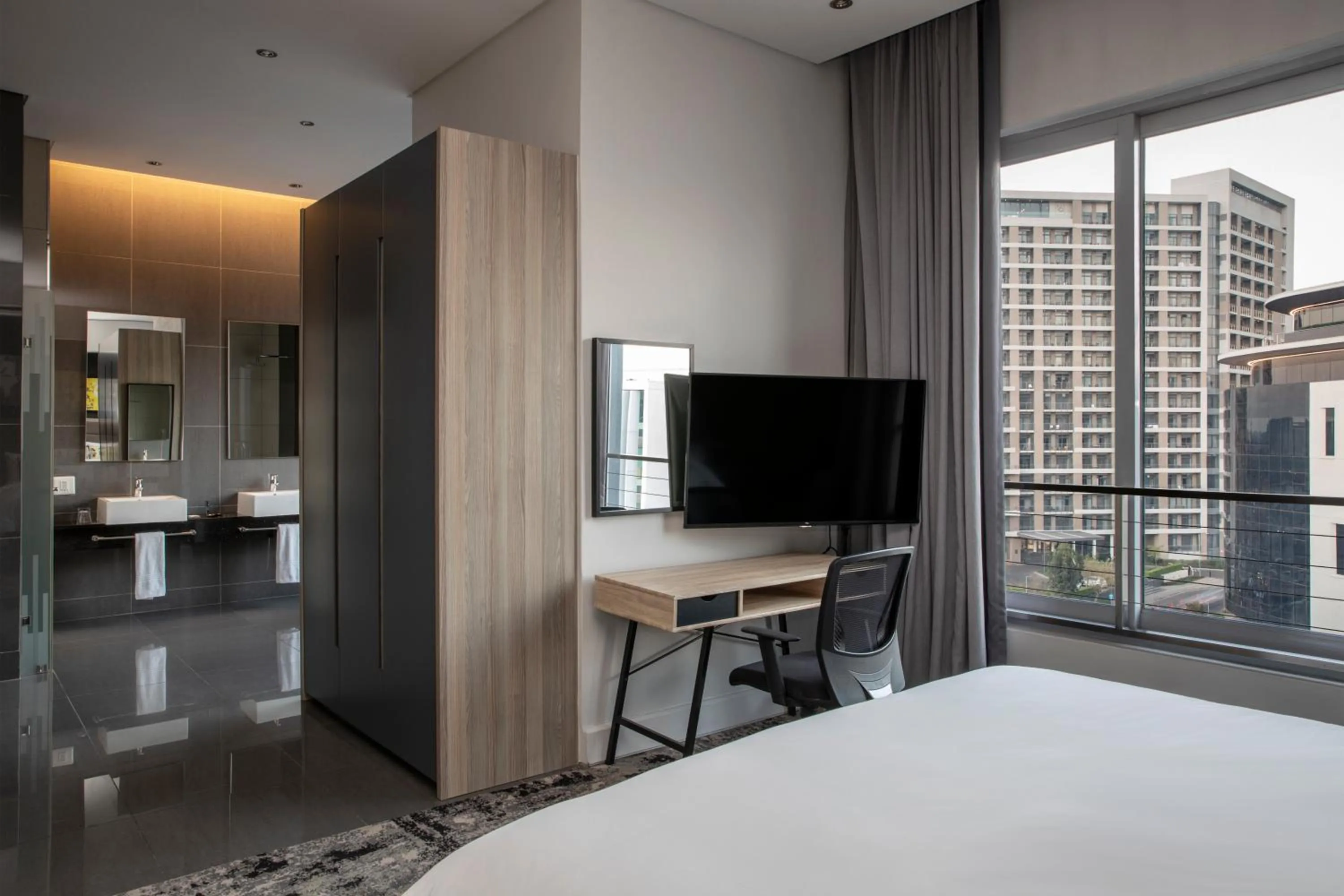 View (from property/room), Bed in The Capital Menlyn Maine