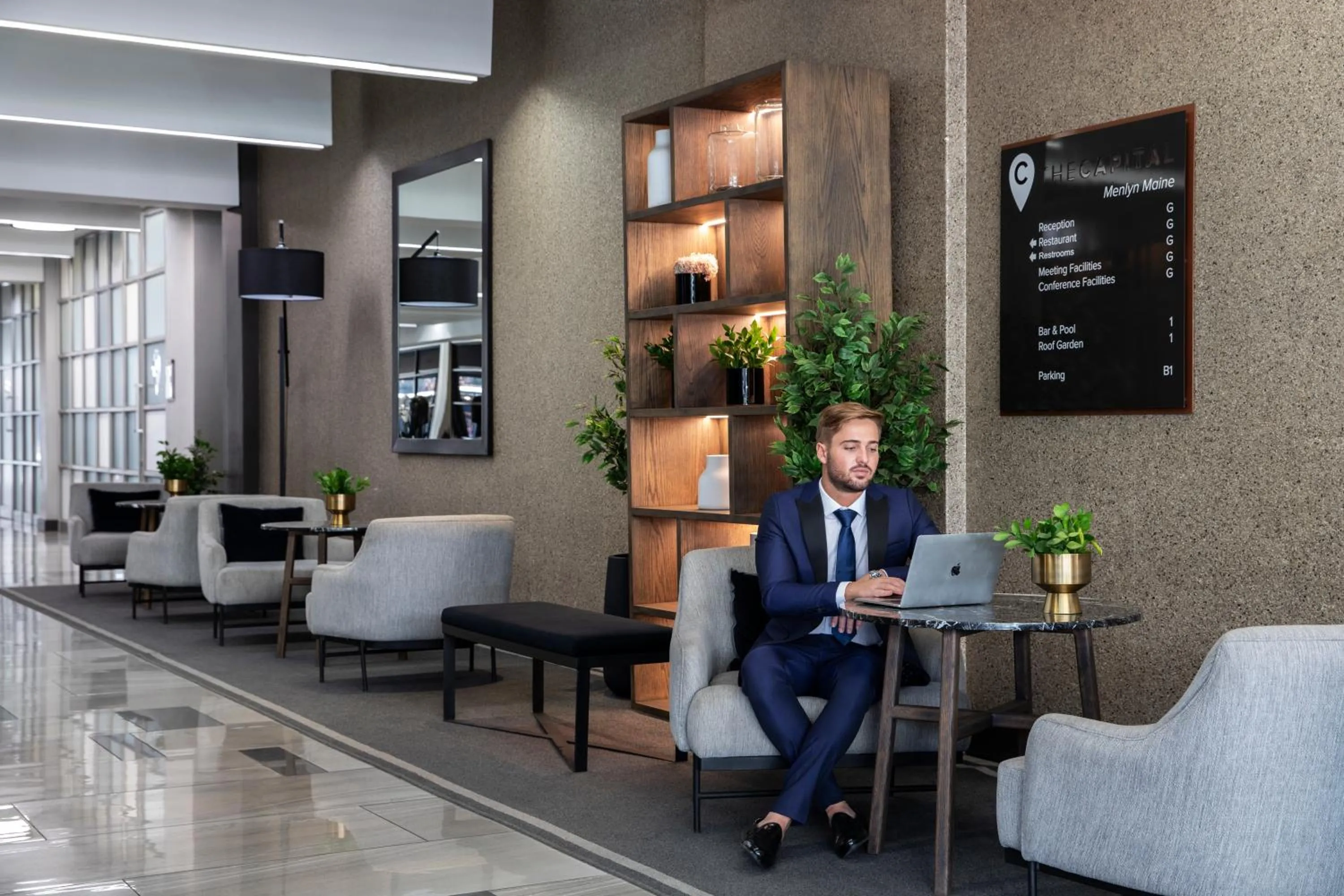 Lobby or reception in The Capital Menlyn Maine