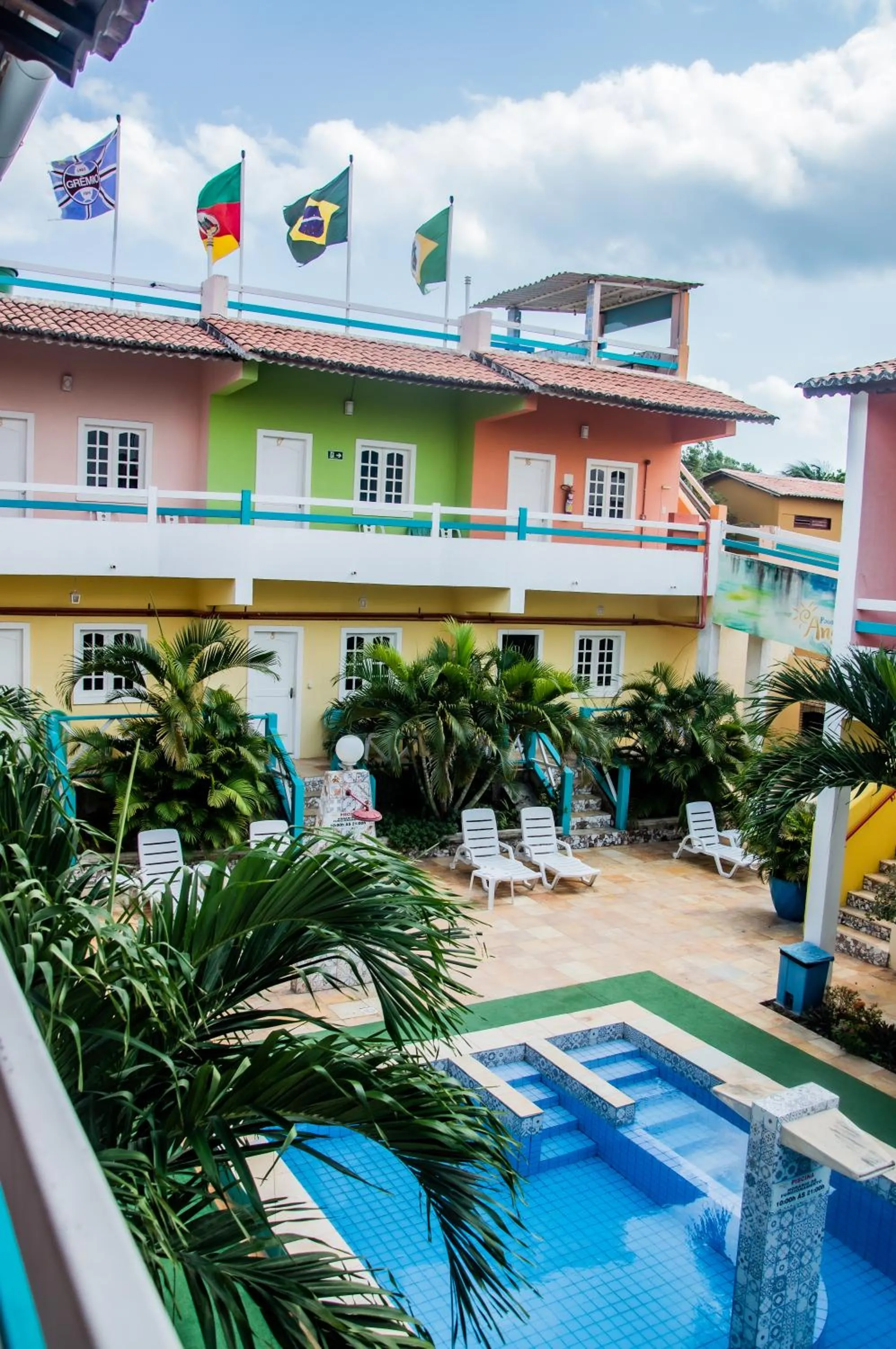 Property building in Pousada Angelica