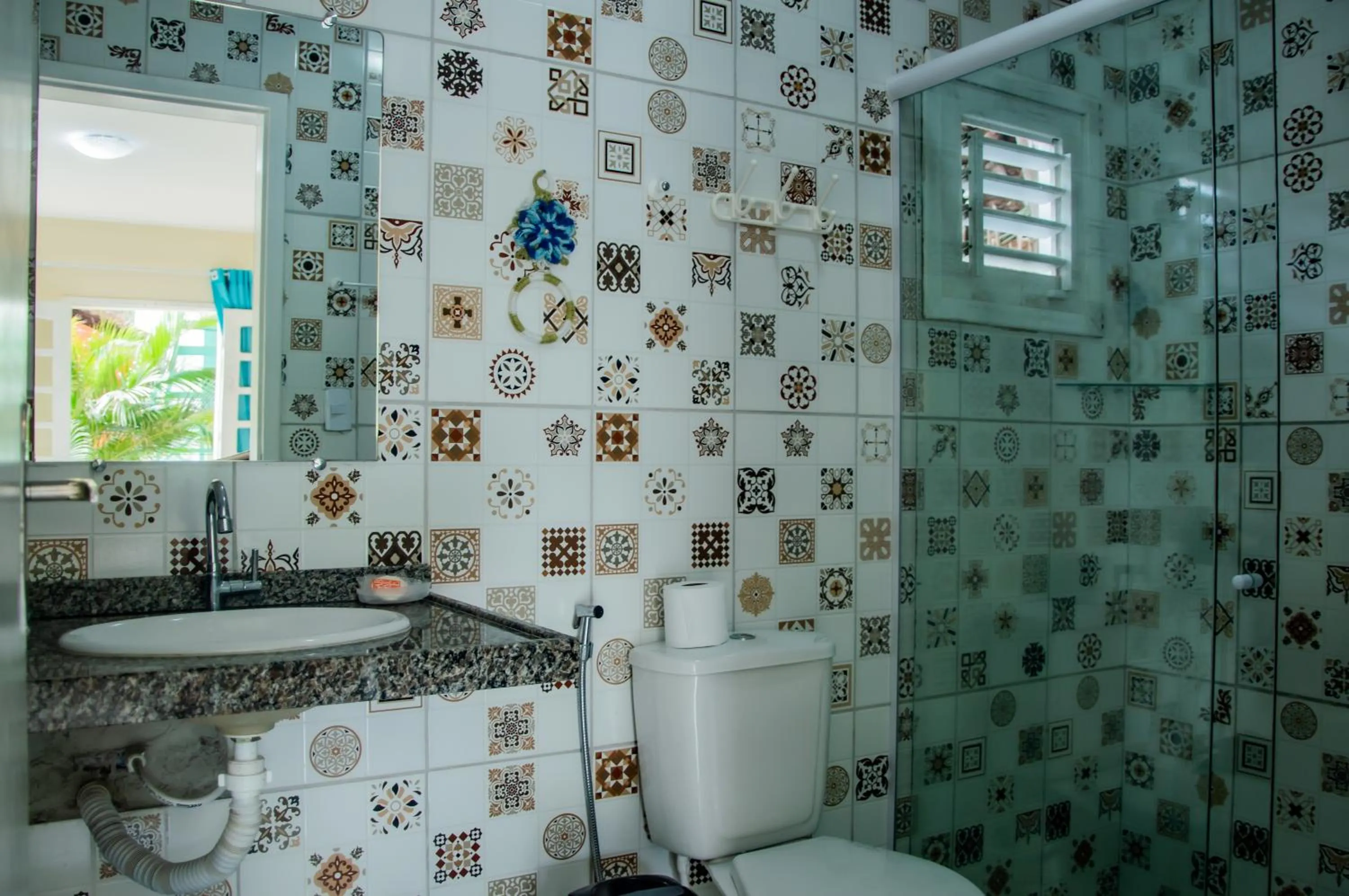 Bathroom in Pousada Angelica