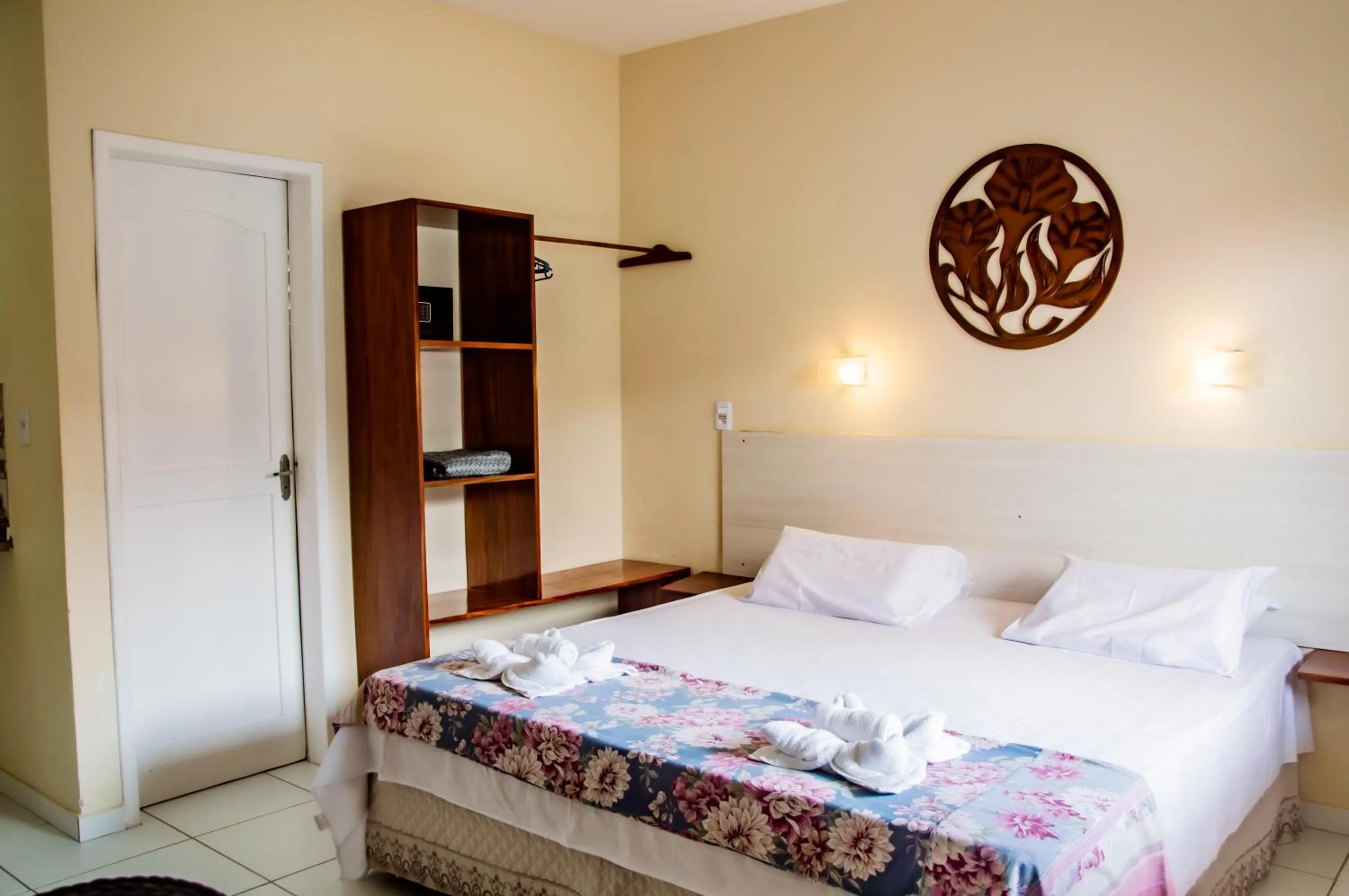 Bed in Pousada Angelica