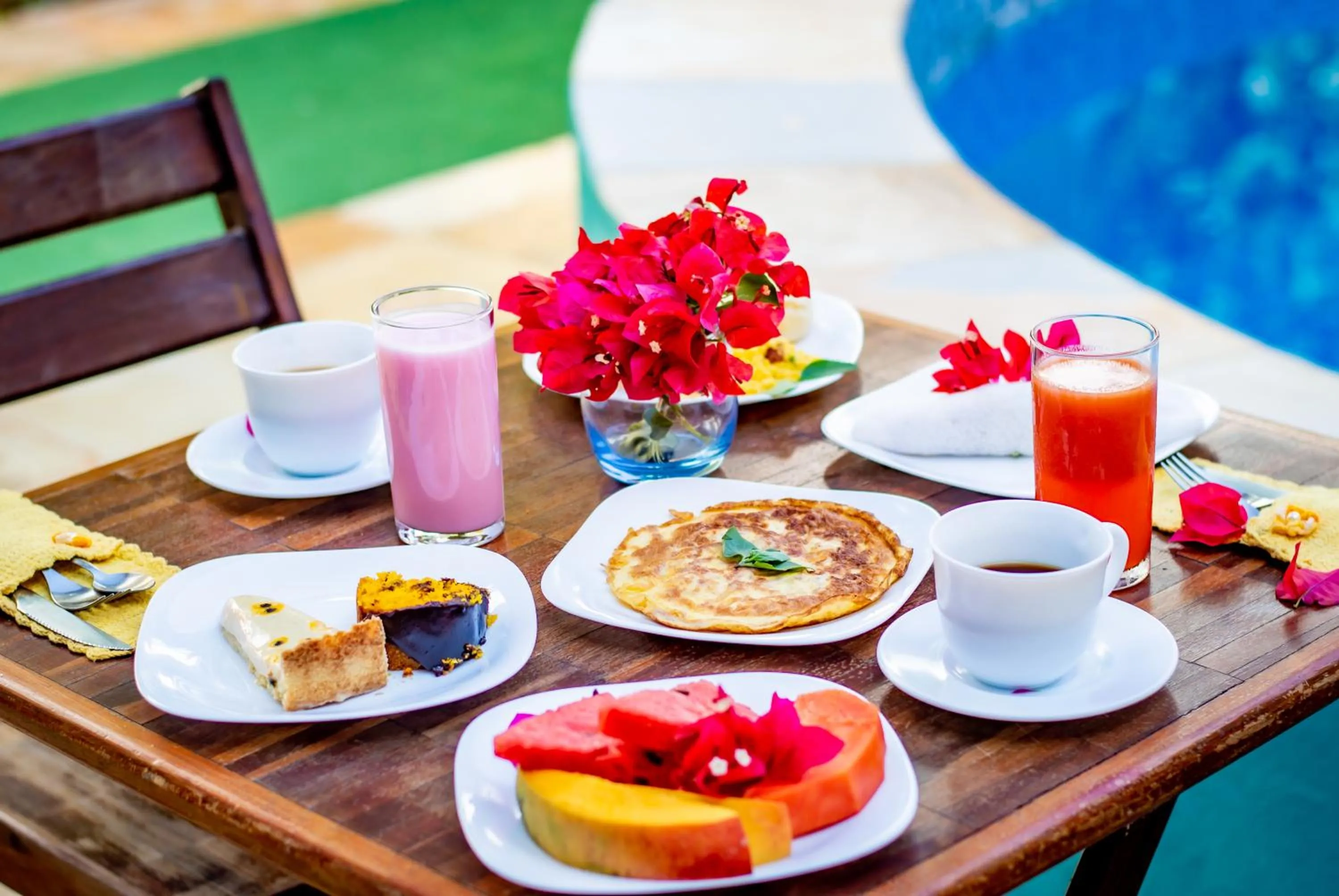 Breakfast in Pousada Angelica