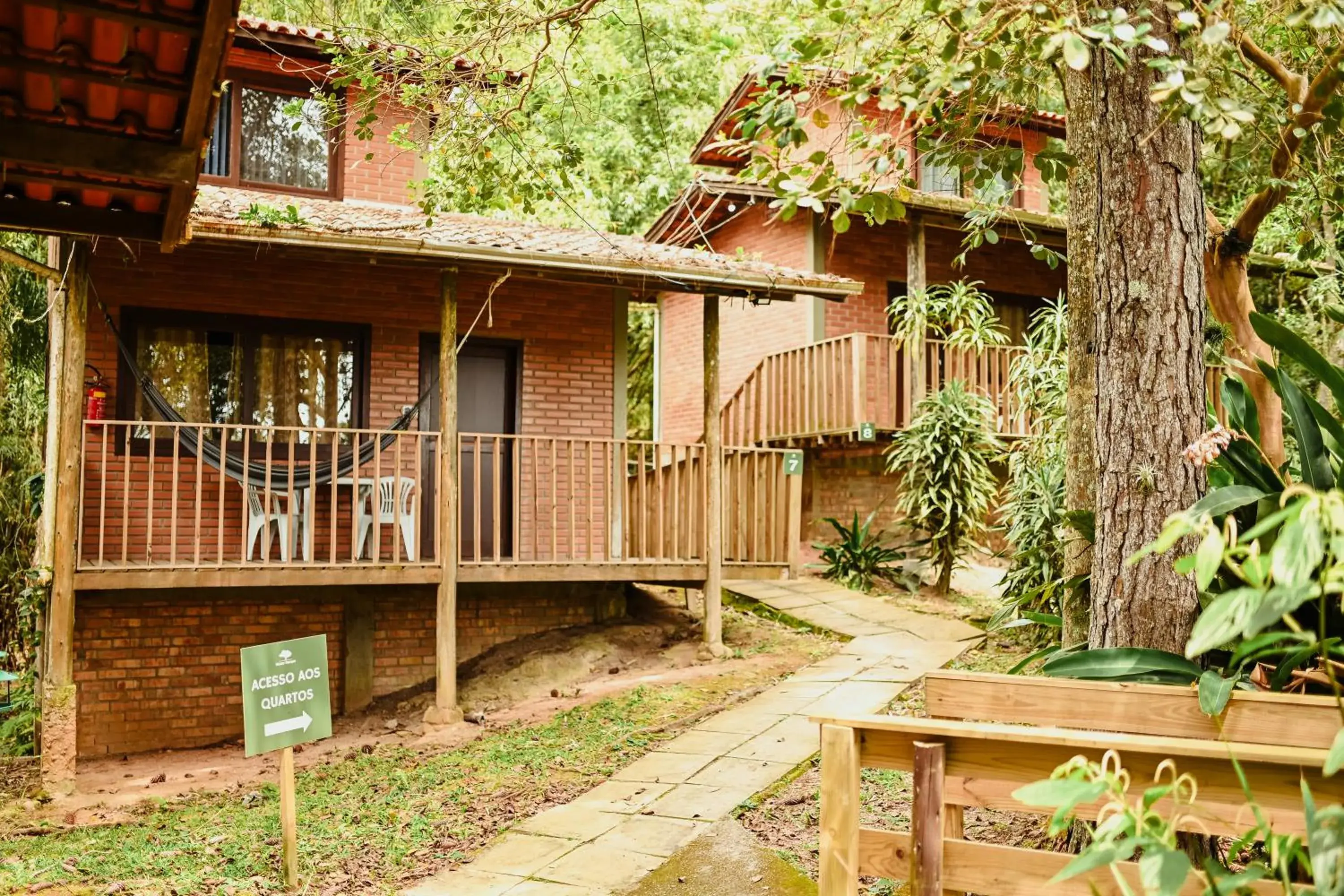 Family Bungalow - single occupancy in Pousada Nosso Bosque Family Bungalow - single occupancy in Pousada Nosso Bosque