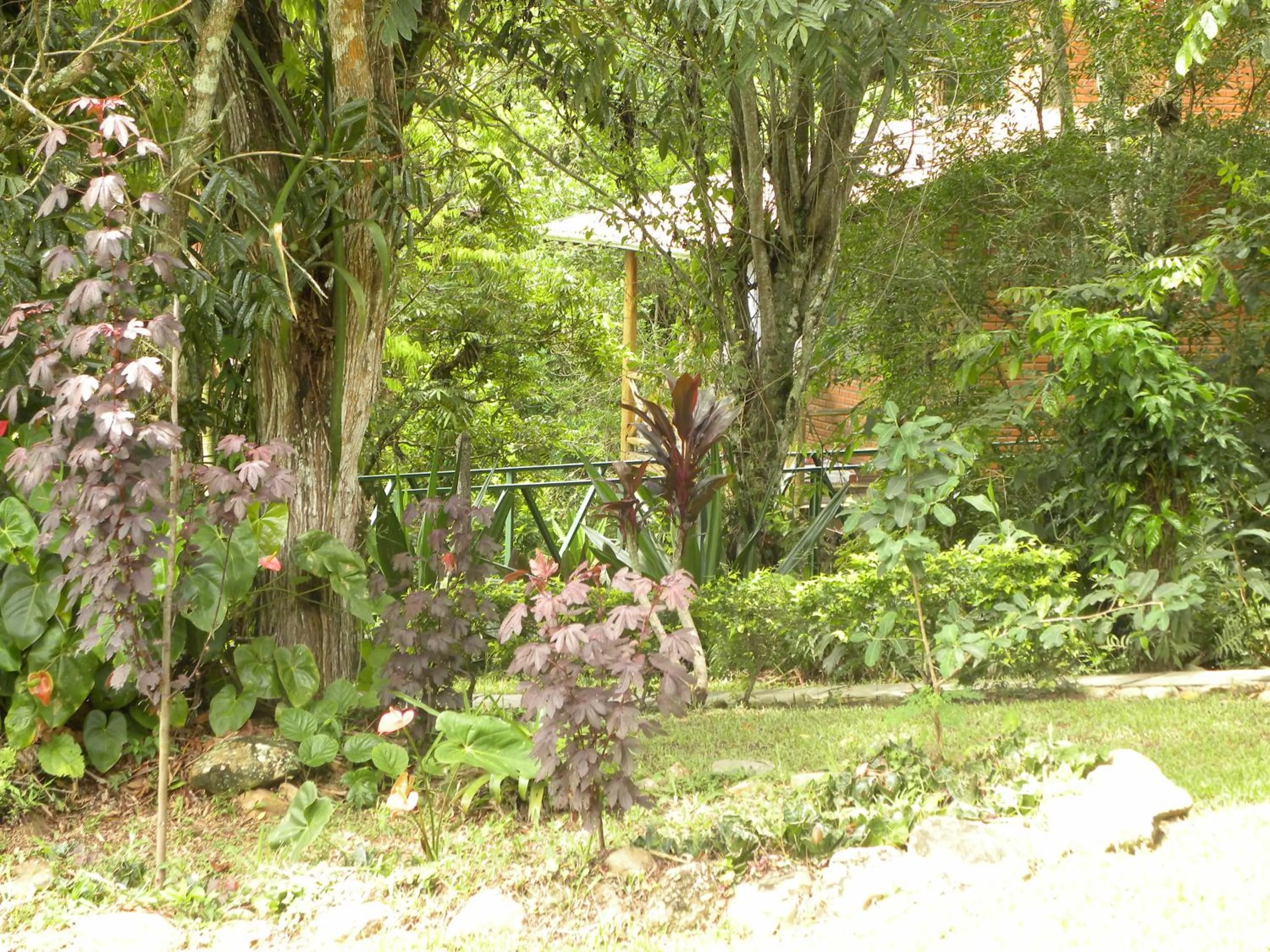 Garden in Pousada Nosso Bosque