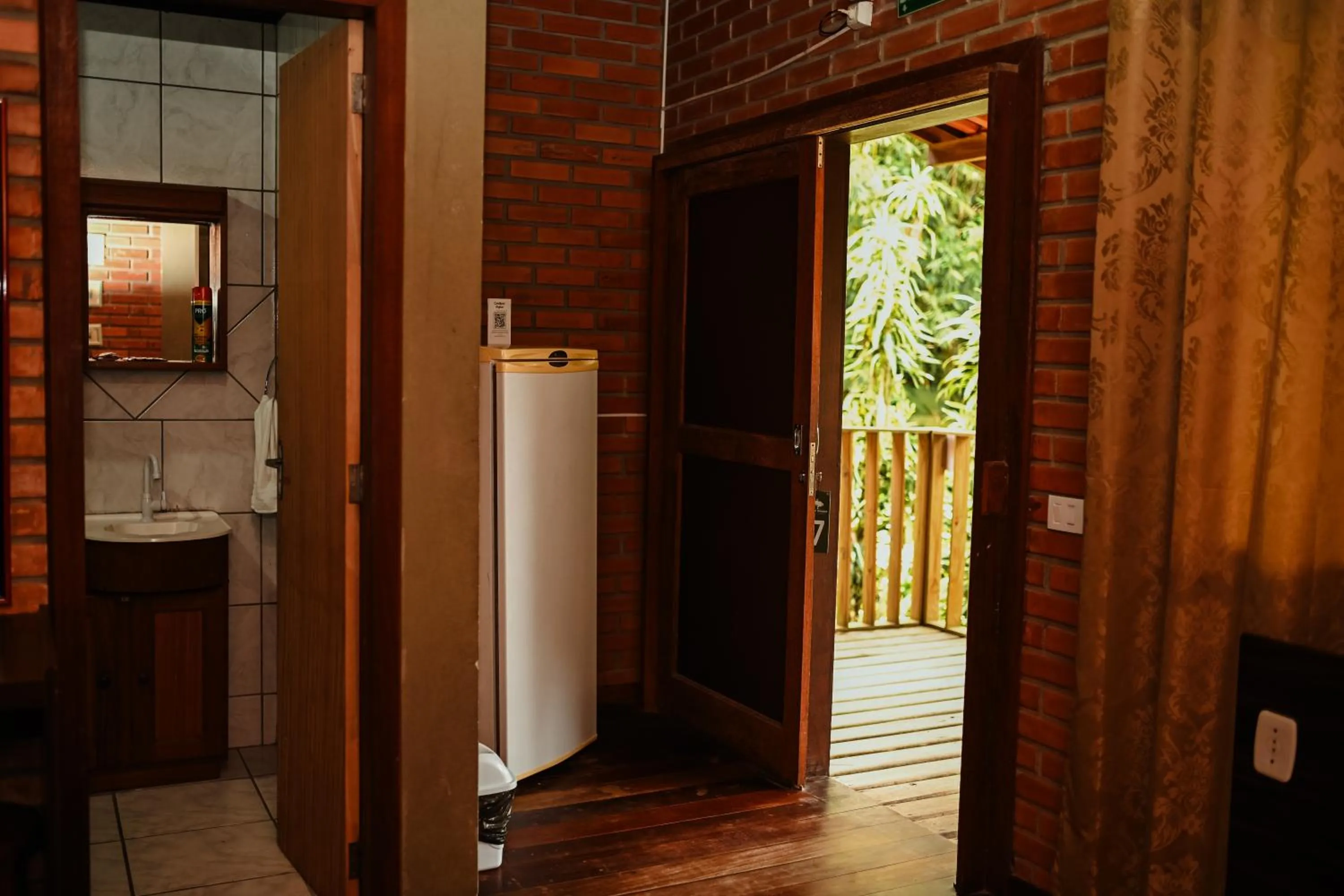 minibar in Pousada Nosso Bosque