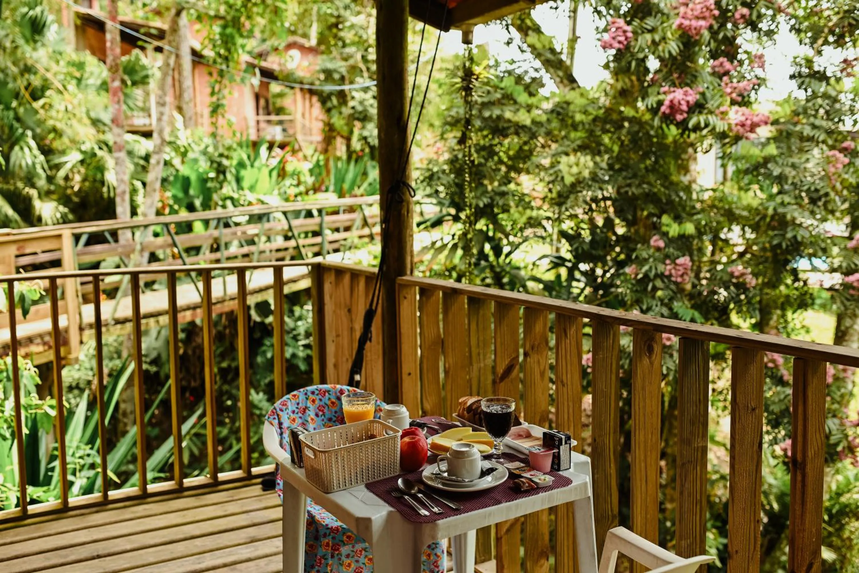 Breakfast in Pousada Nosso Bosque