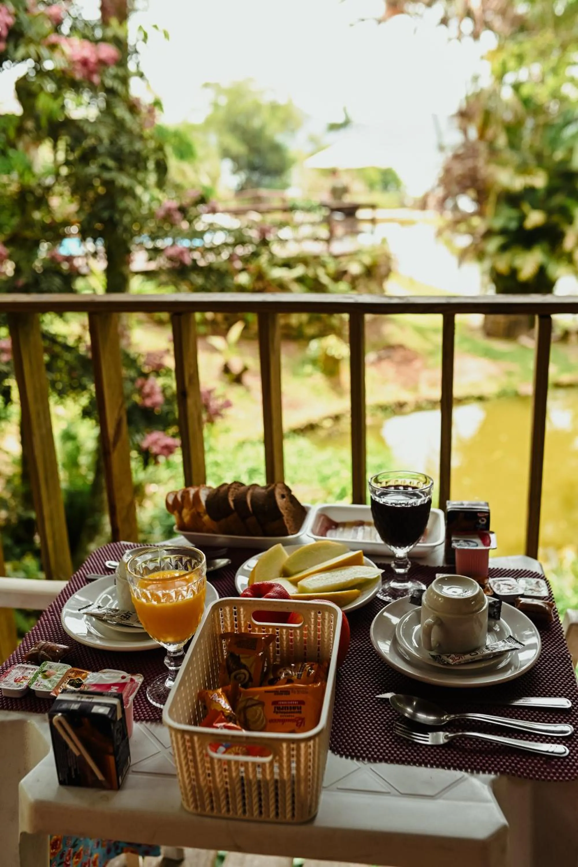 Breakfast in Pousada Nosso Bosque
