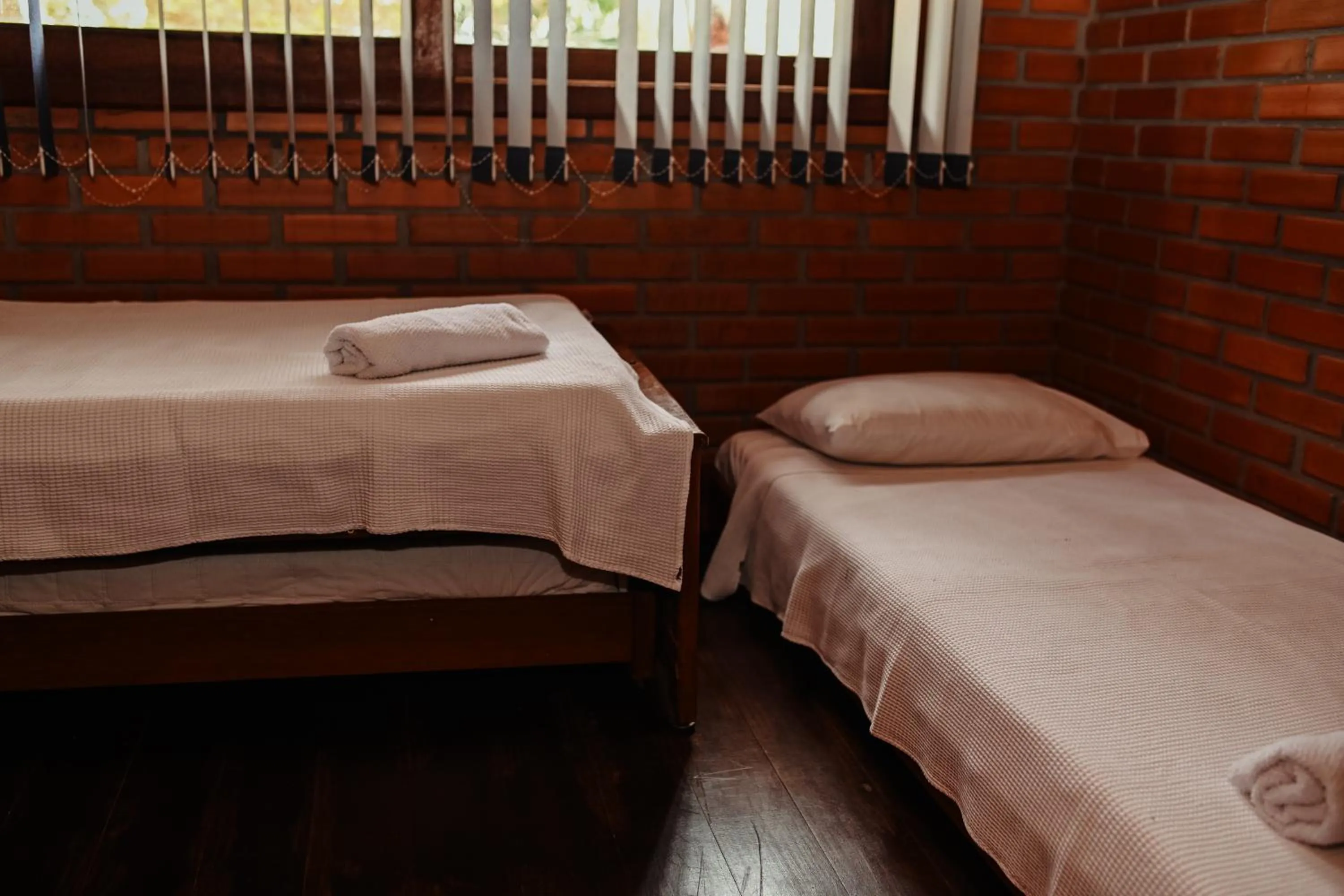 Bedroom, Bed in Pousada Nosso Bosque