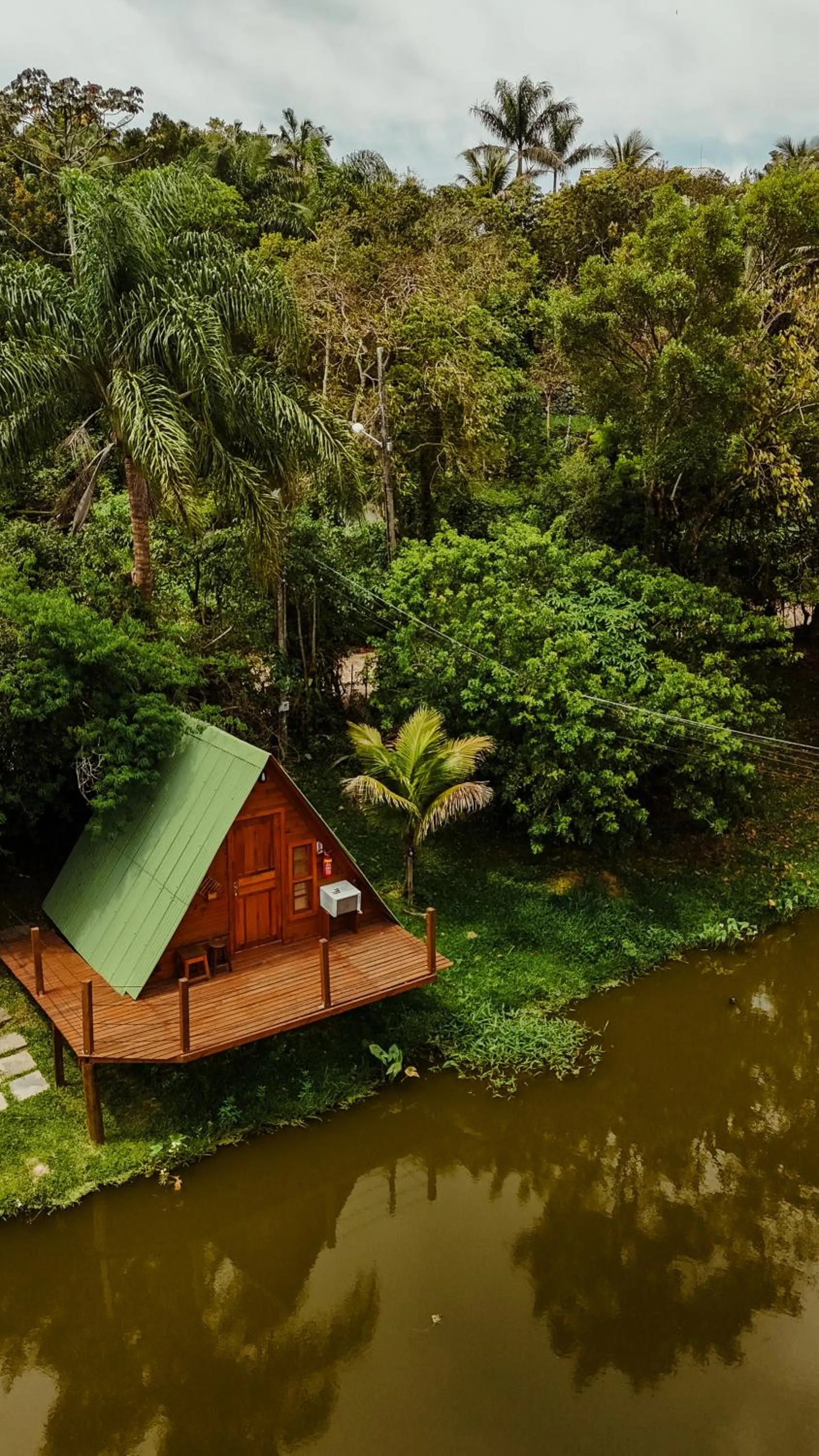 Natural landscape in Pousada Nosso Bosque