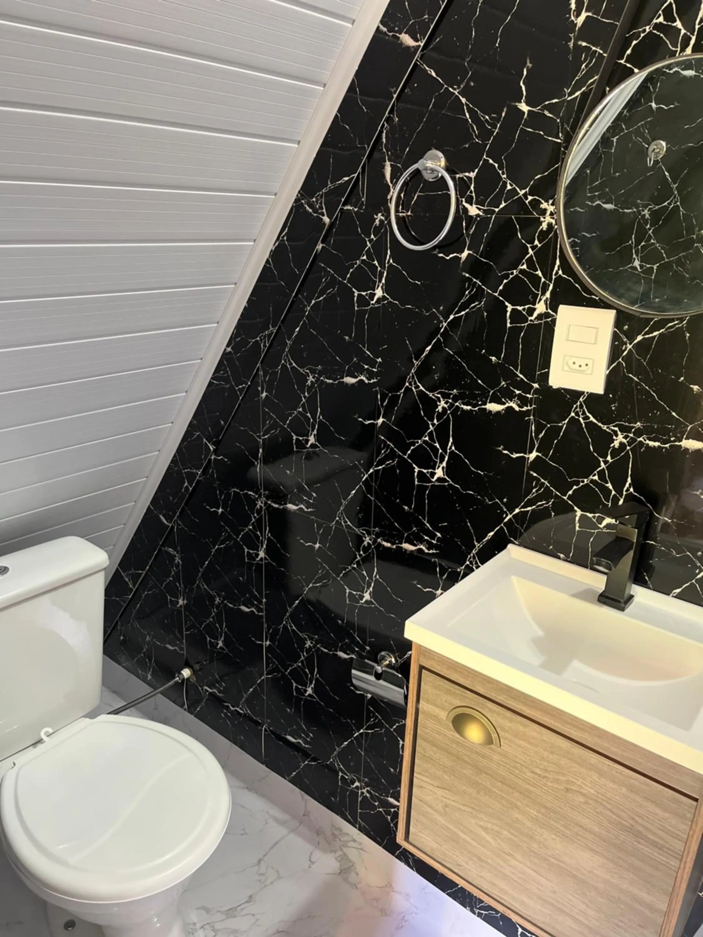 Bathroom in Pousada Nosso Bosque