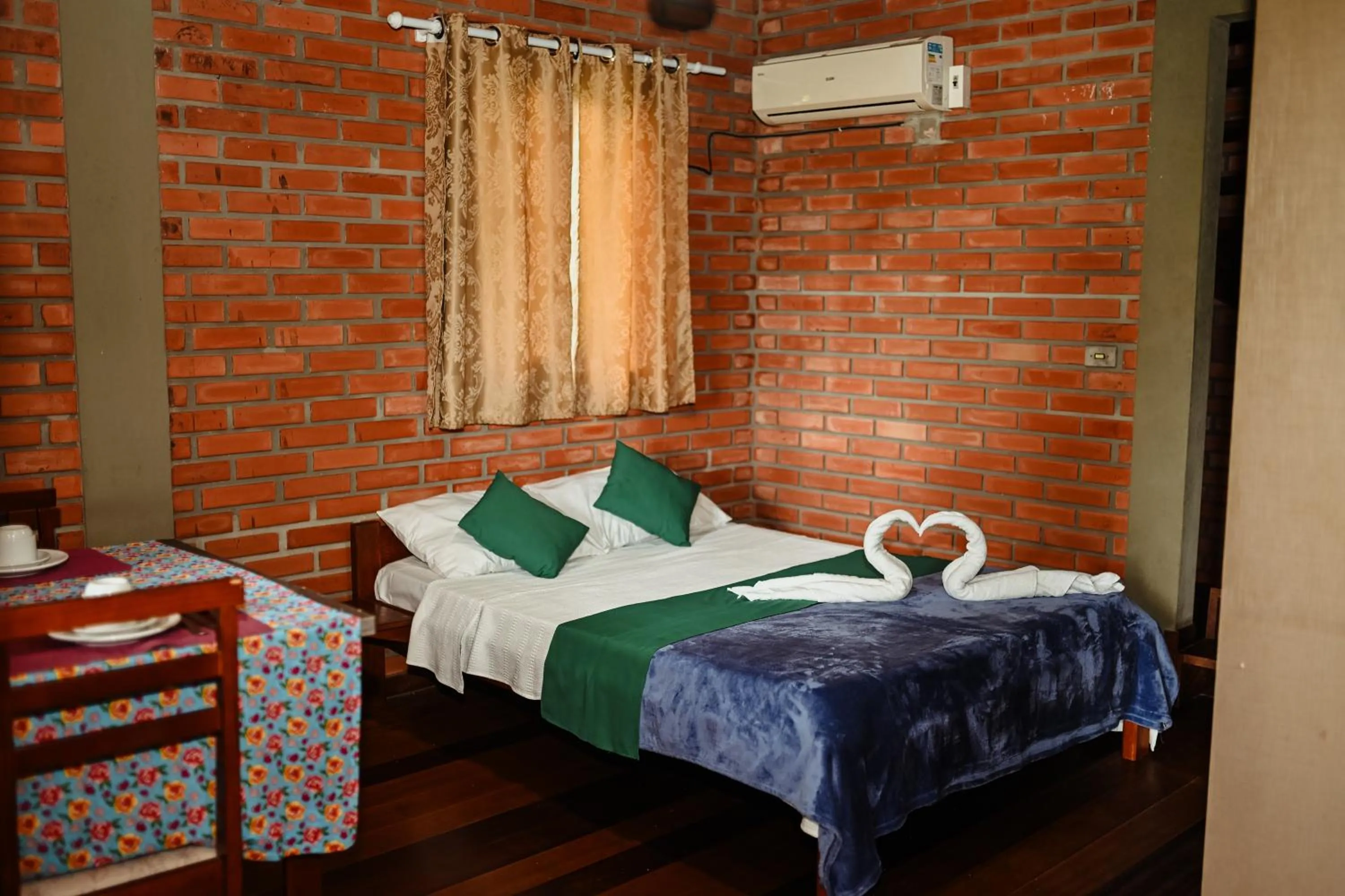 Bedroom, Bed in Pousada Nosso Bosque