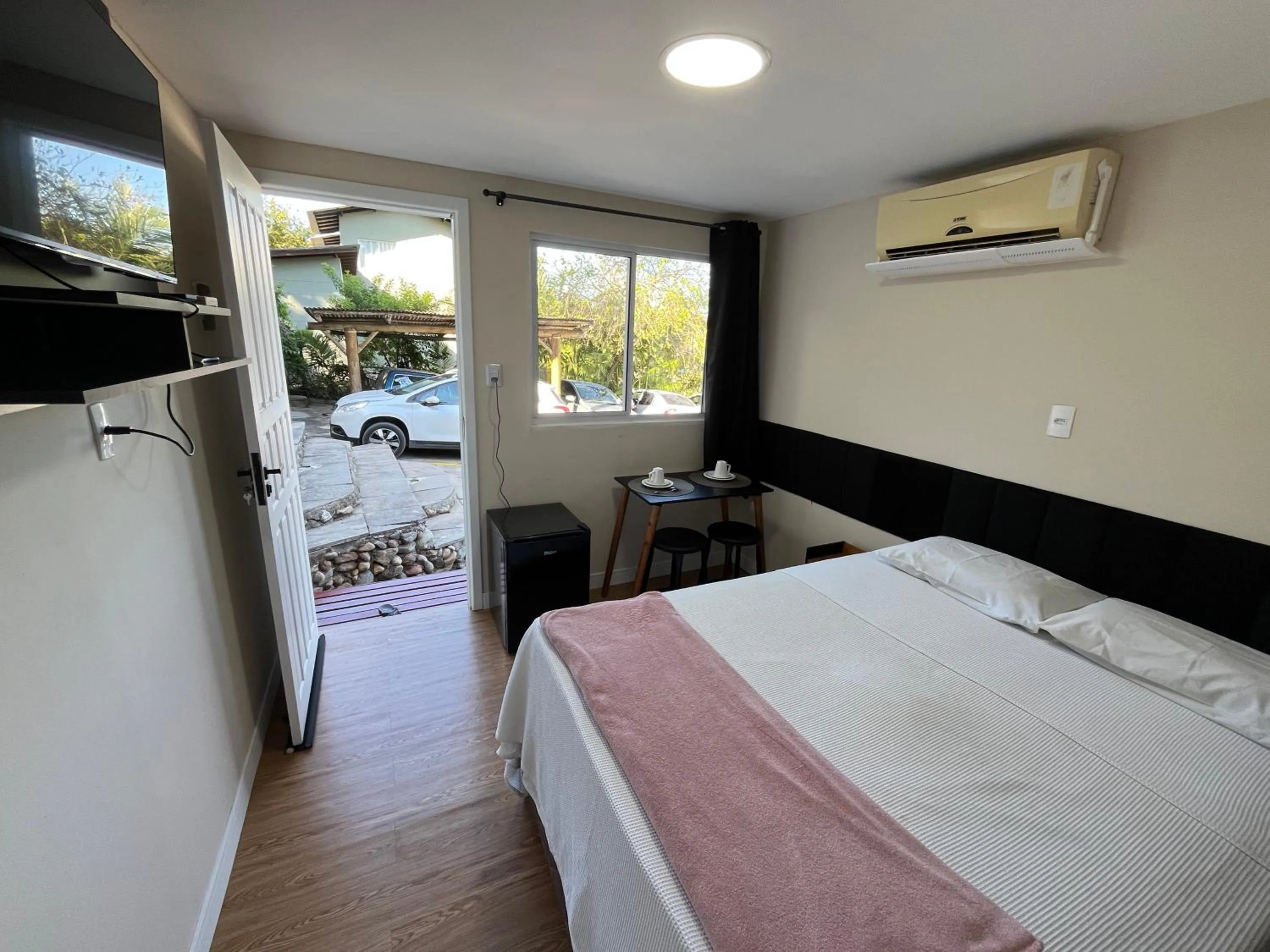 Bedroom, Bed in Pousada Nosso Bosque