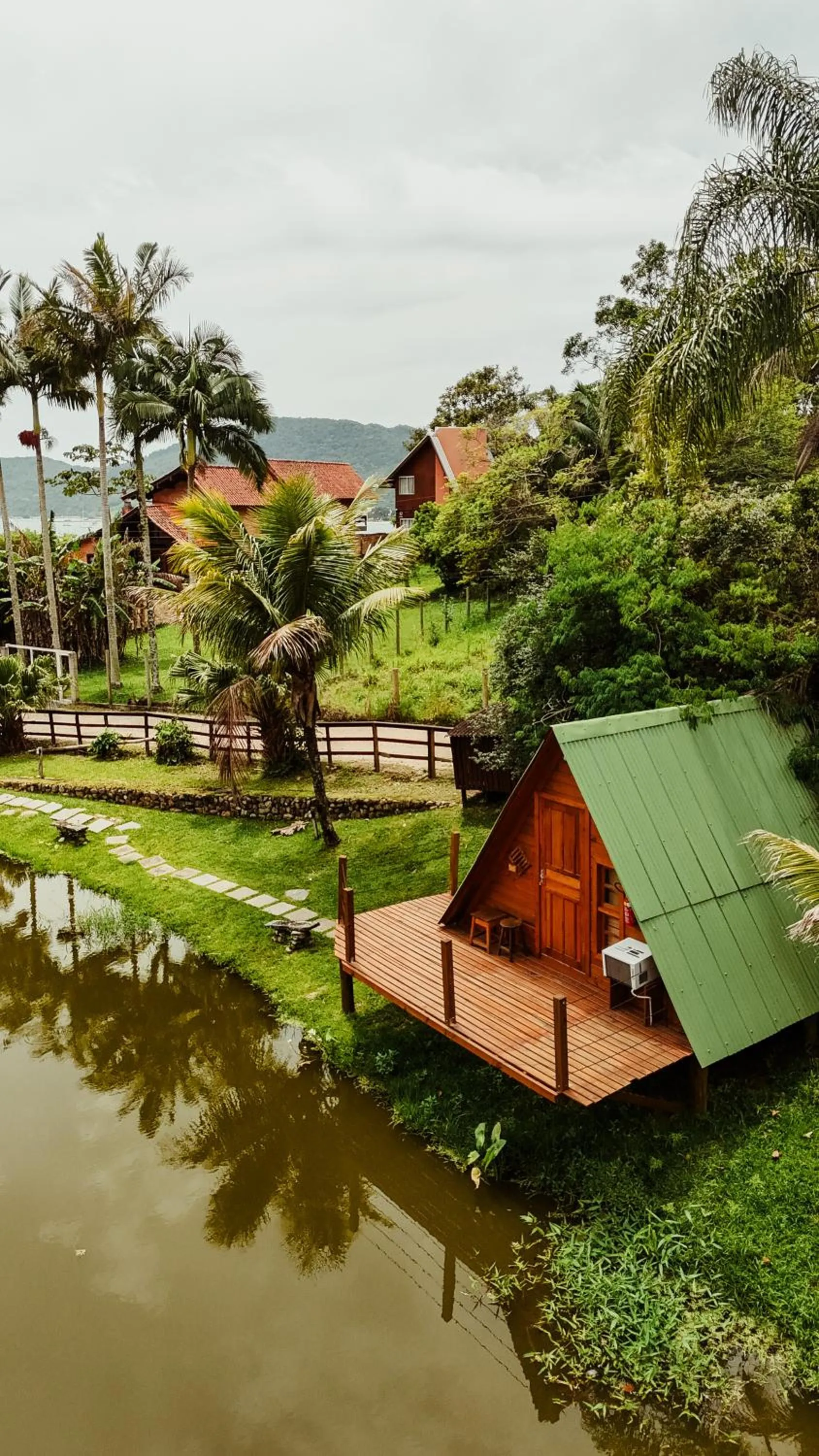 Property building in Pousada Nosso Bosque