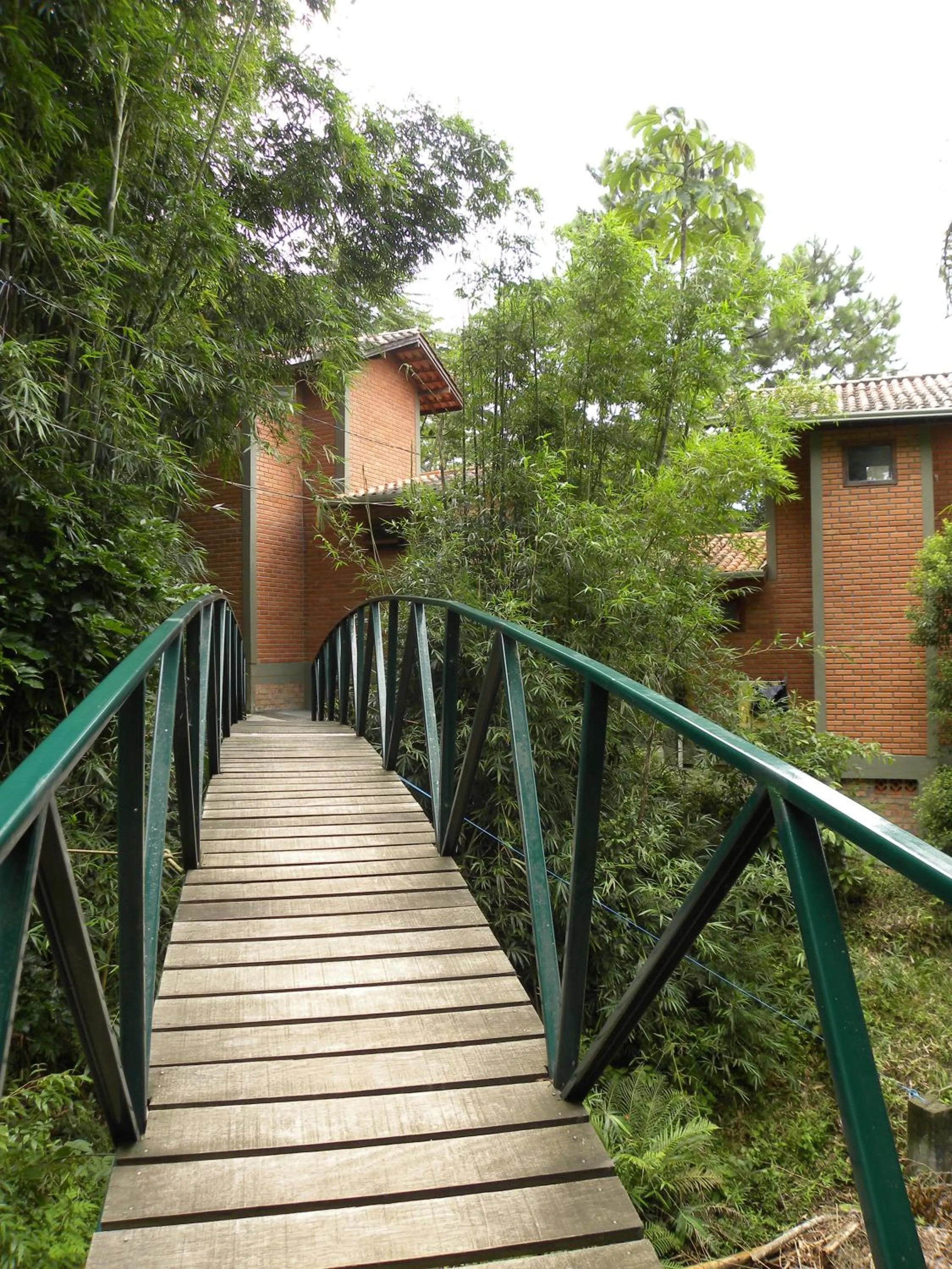 Garden view in Pousada Nosso Bosque