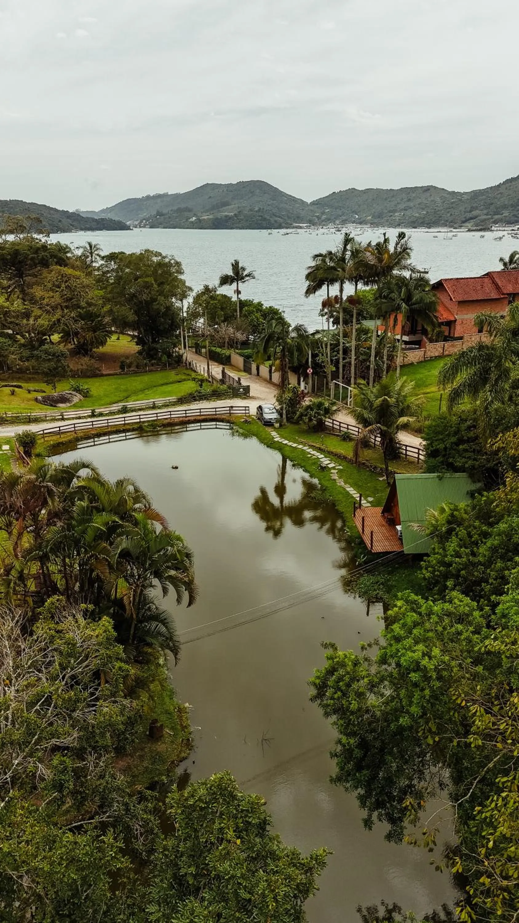 Bird's eye view in Pousada Nosso Bosque