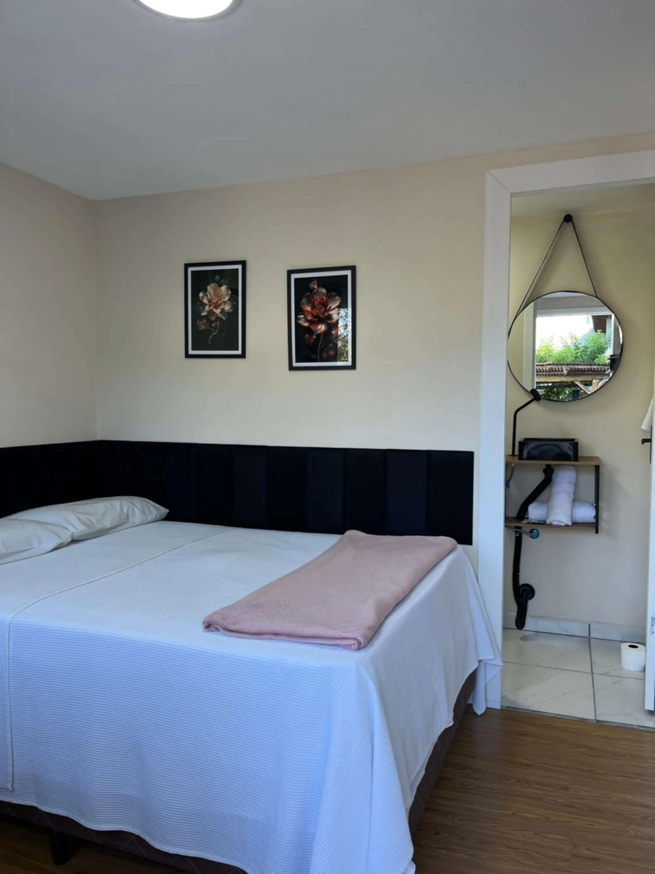 Bedroom, Bed in Pousada Nosso Bosque