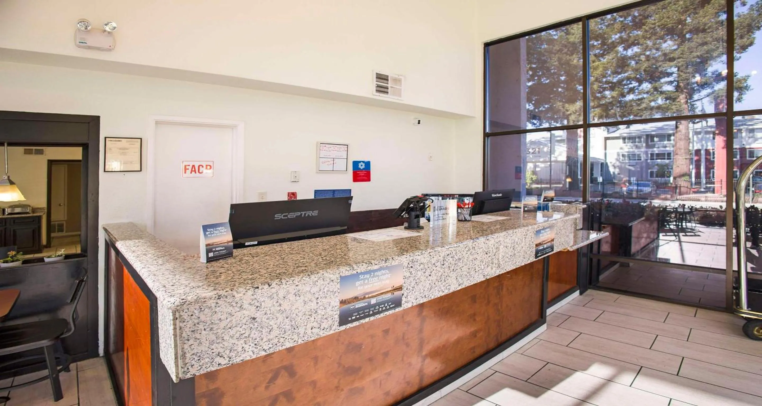 Lobby or reception in SureStay Plus Hotel by Best Western Sacramento North
