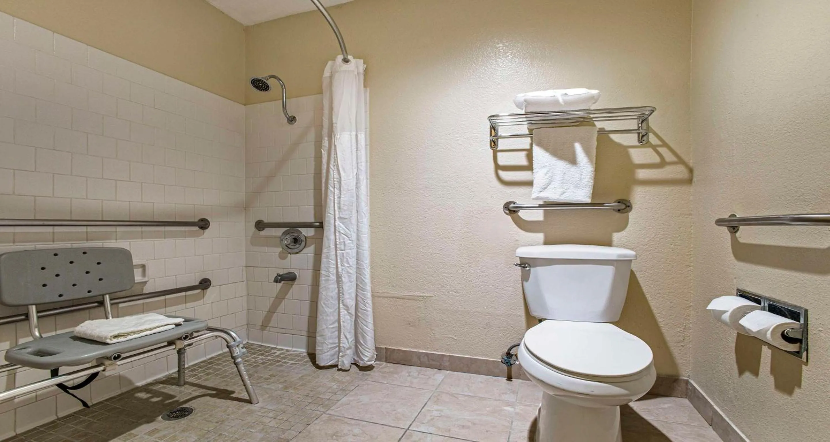 Bathroom in SureStay Plus Hotel by Best Western Sacramento North