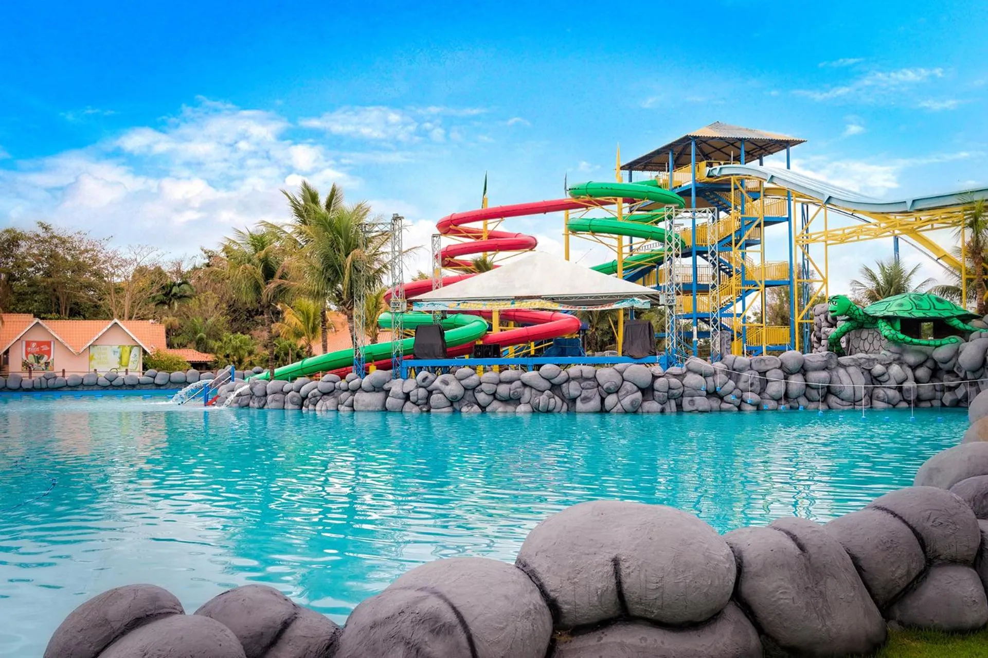 Aqua park in Ody Park Resort Hotel
