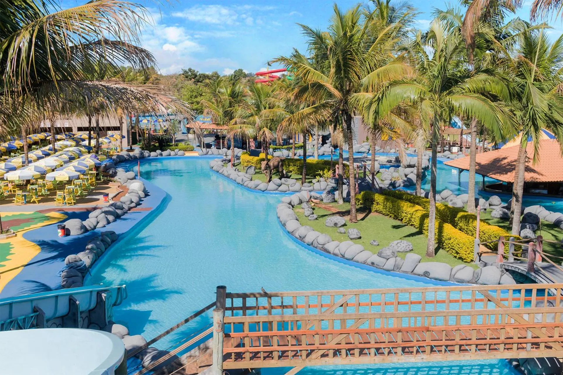 Aqua park in Ody Park Resort Hotel