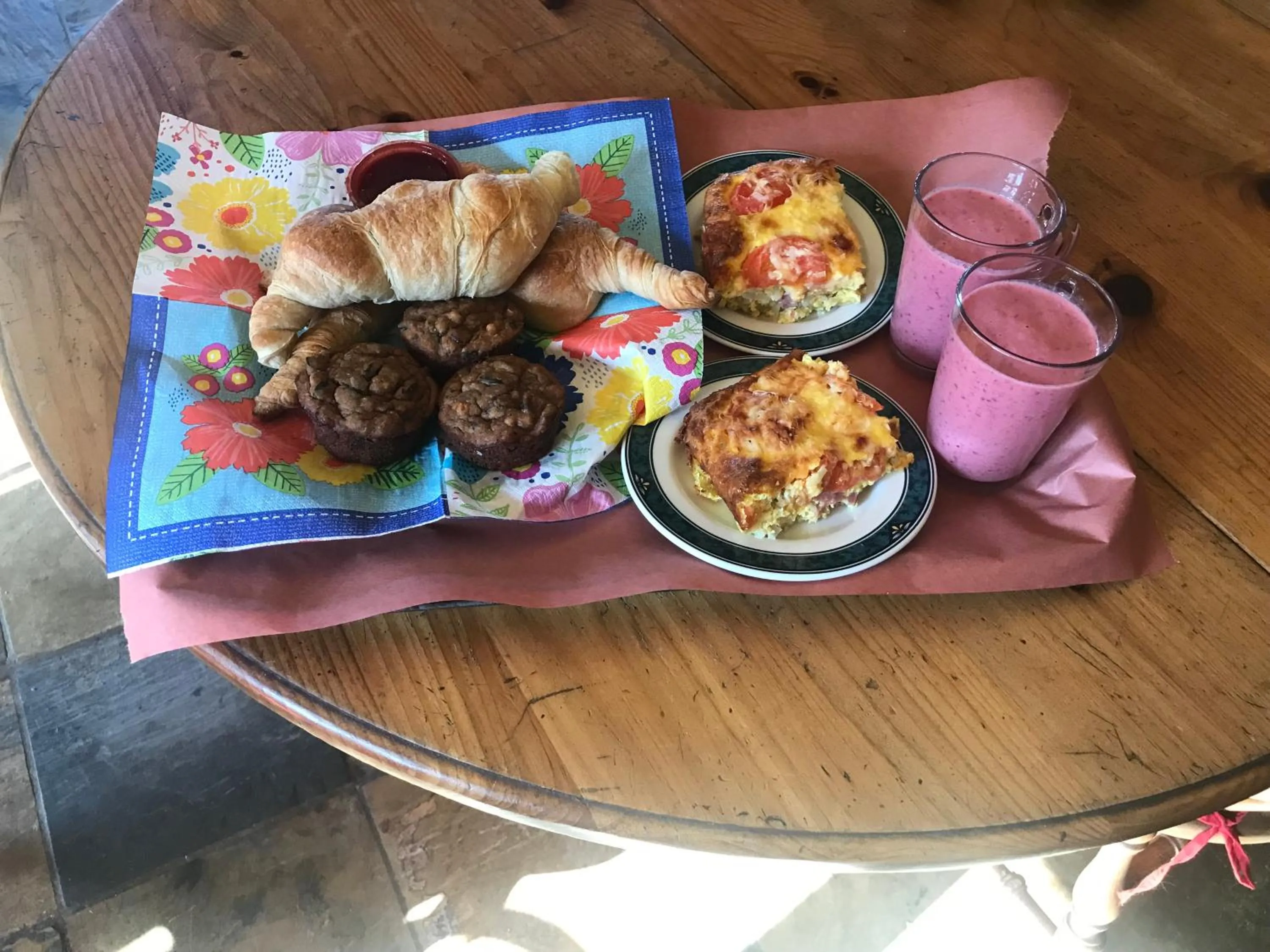 Breakfast in Montana Hill Guest Ranch