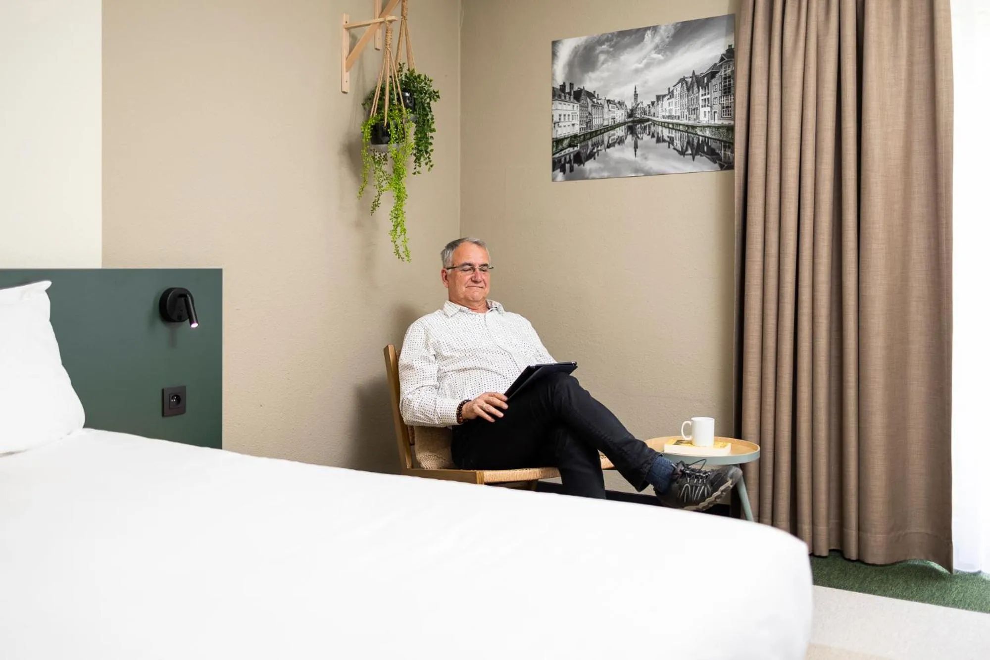 Bed in Green Park Hotel Brugge