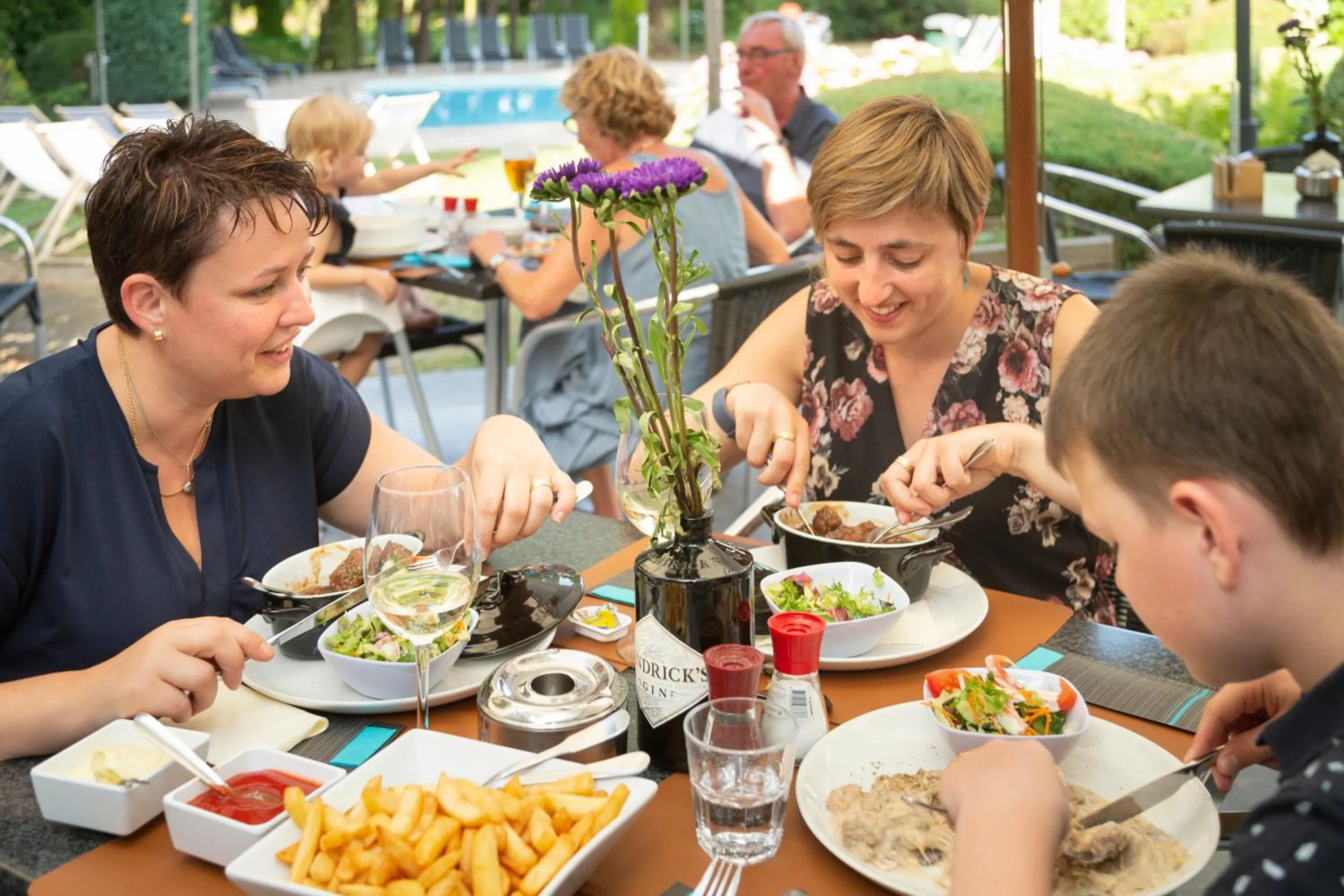 Restaurant/places to eat in Green Park Hotel Brugge