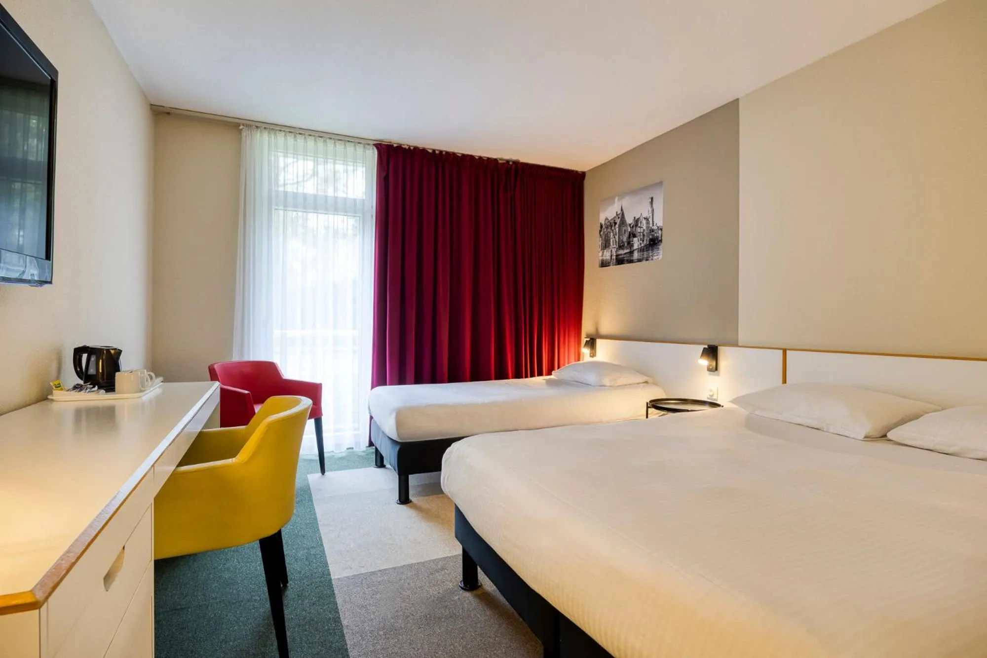 Bed in Green Park Hotel Brugge