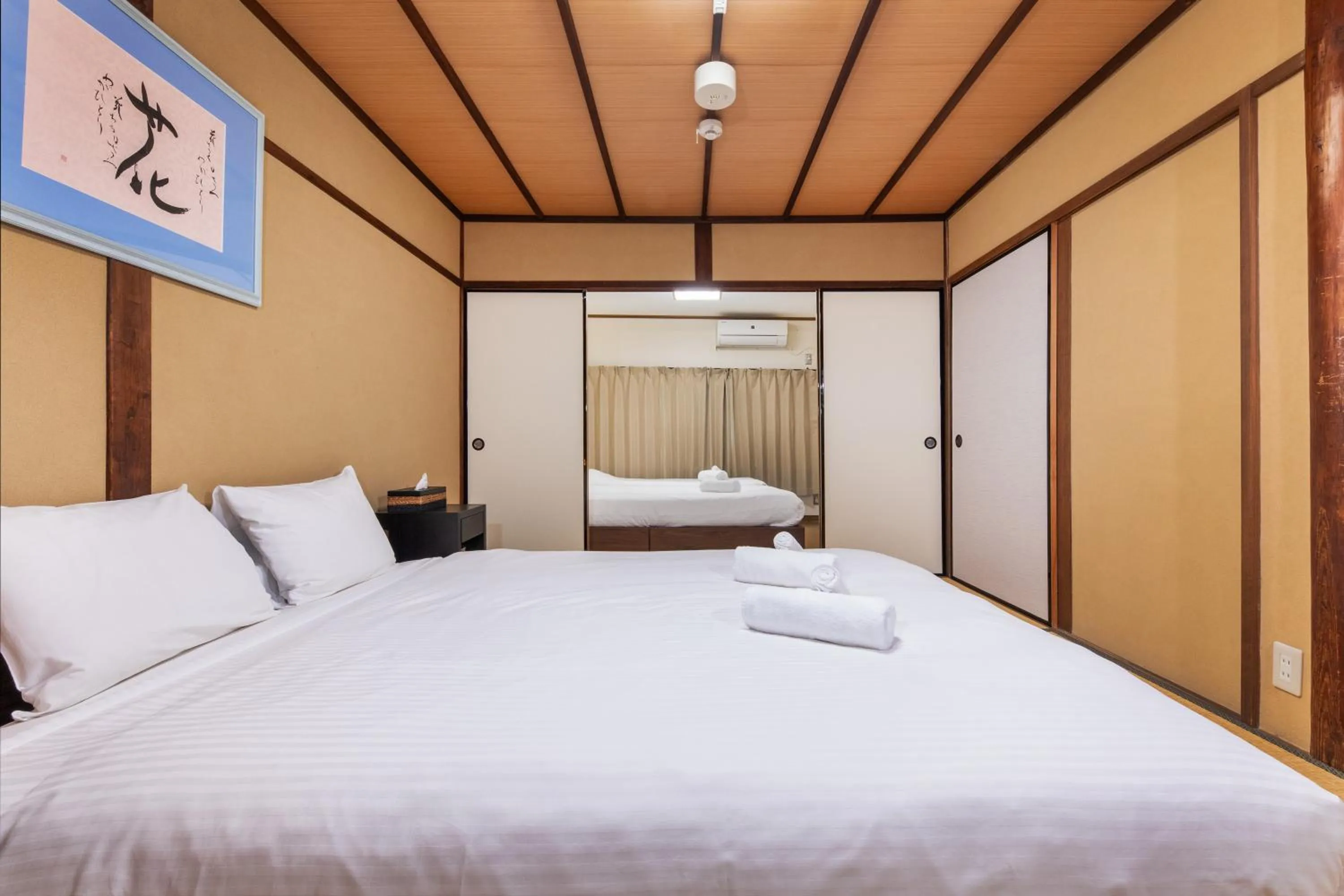 Bed in Shiki Homes HARU