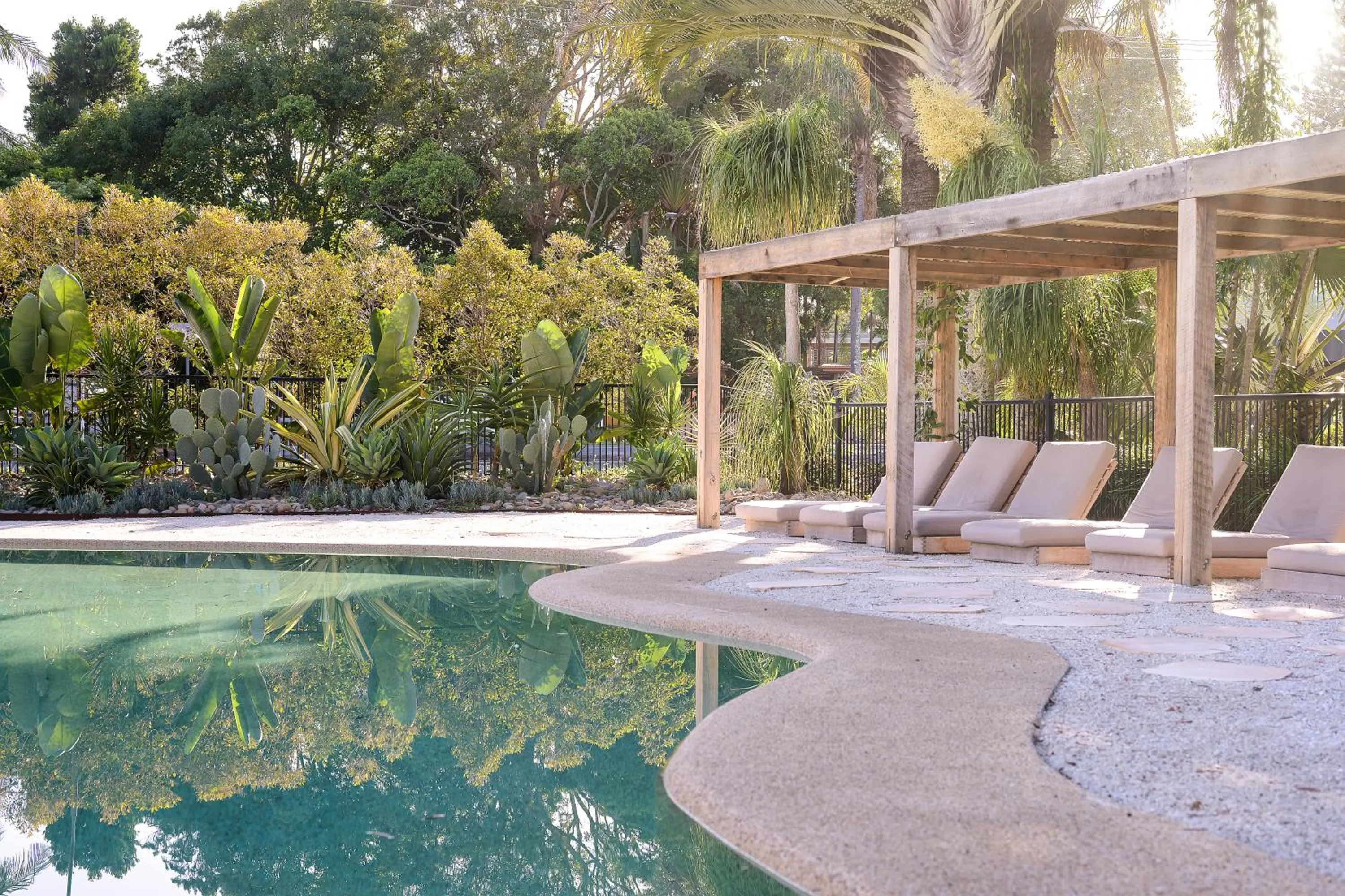 Garden in The Brunswick, Brunswick Heads