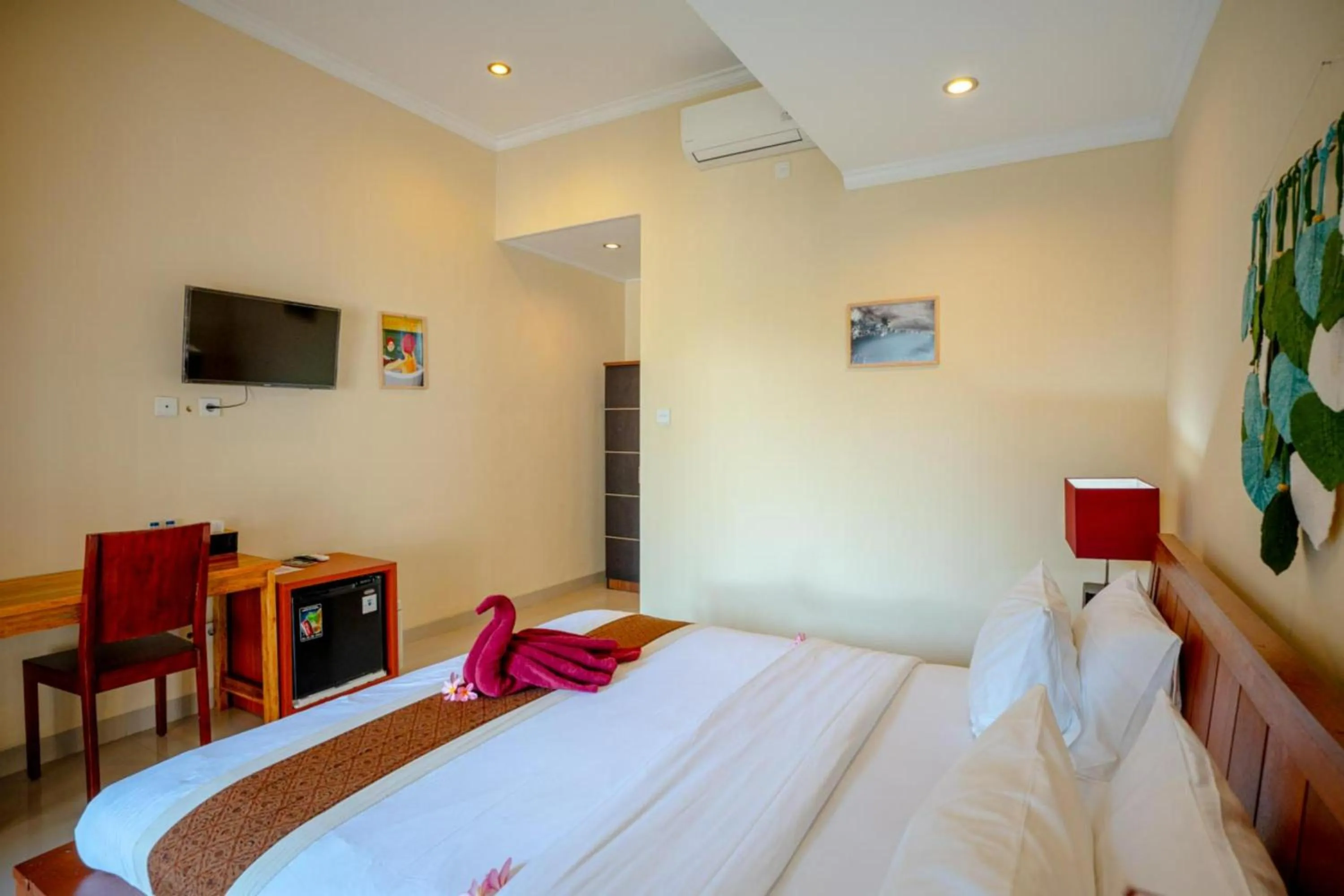 Bed in Sakura Guest House