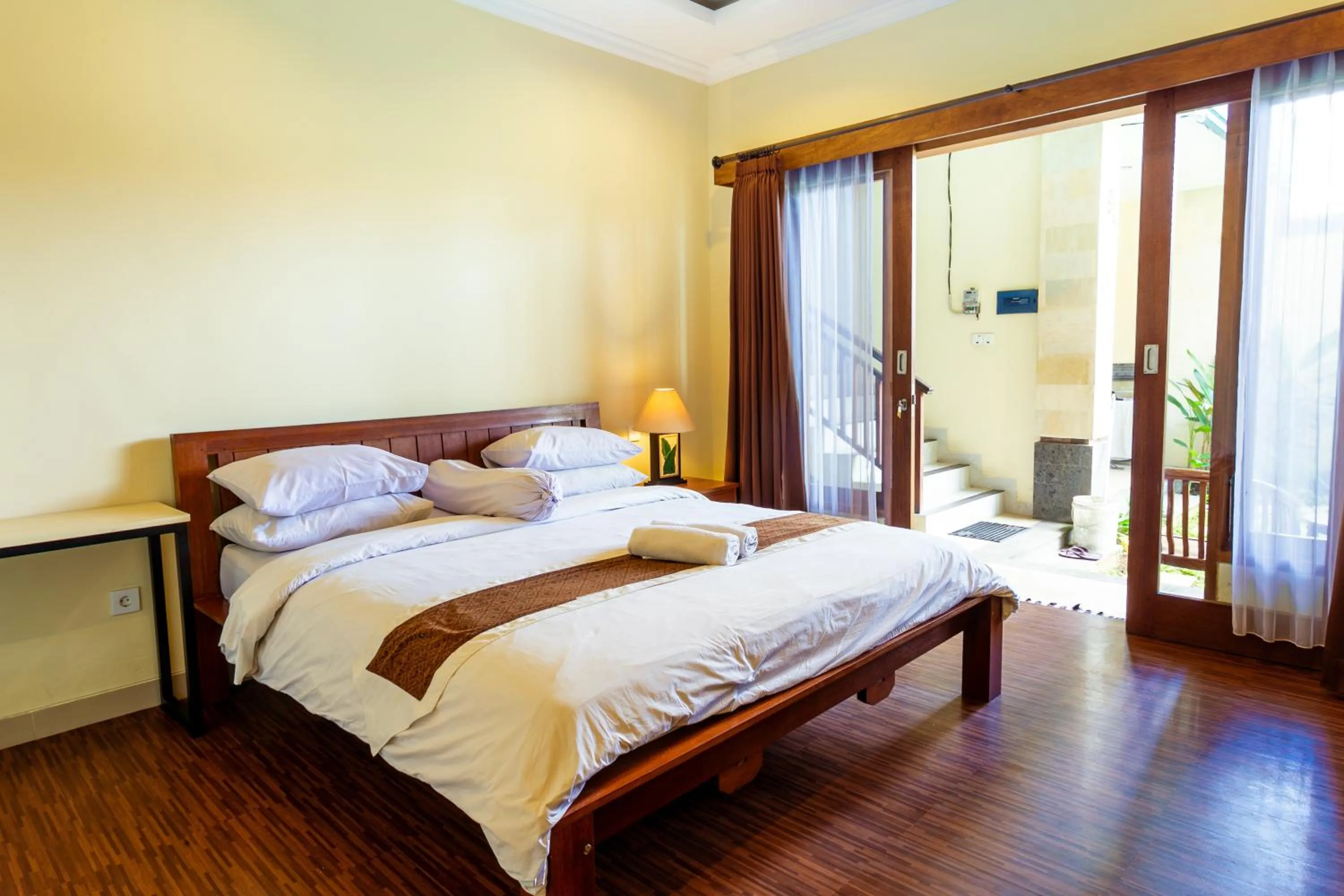 Bed in Sakura Guest House