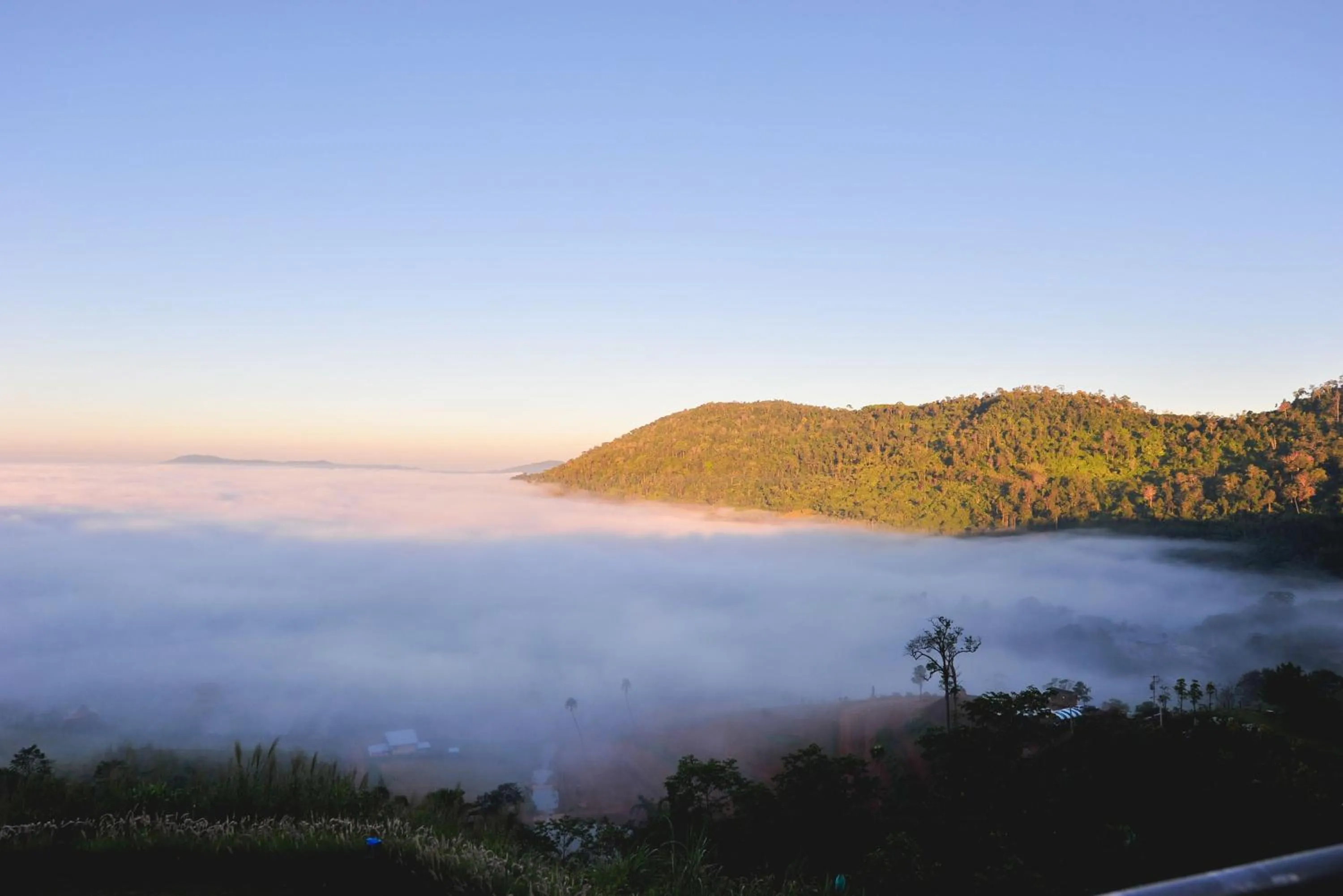 Mountain view in At Tree Resort Khaokho