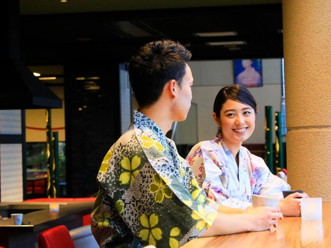 Lounge or bar in Yutorelo Yamaga