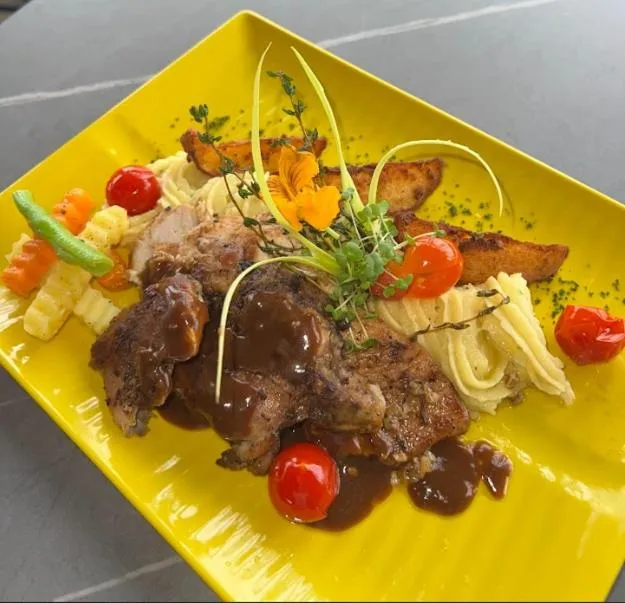 Food close-up in Saninro Hotel - Ragama