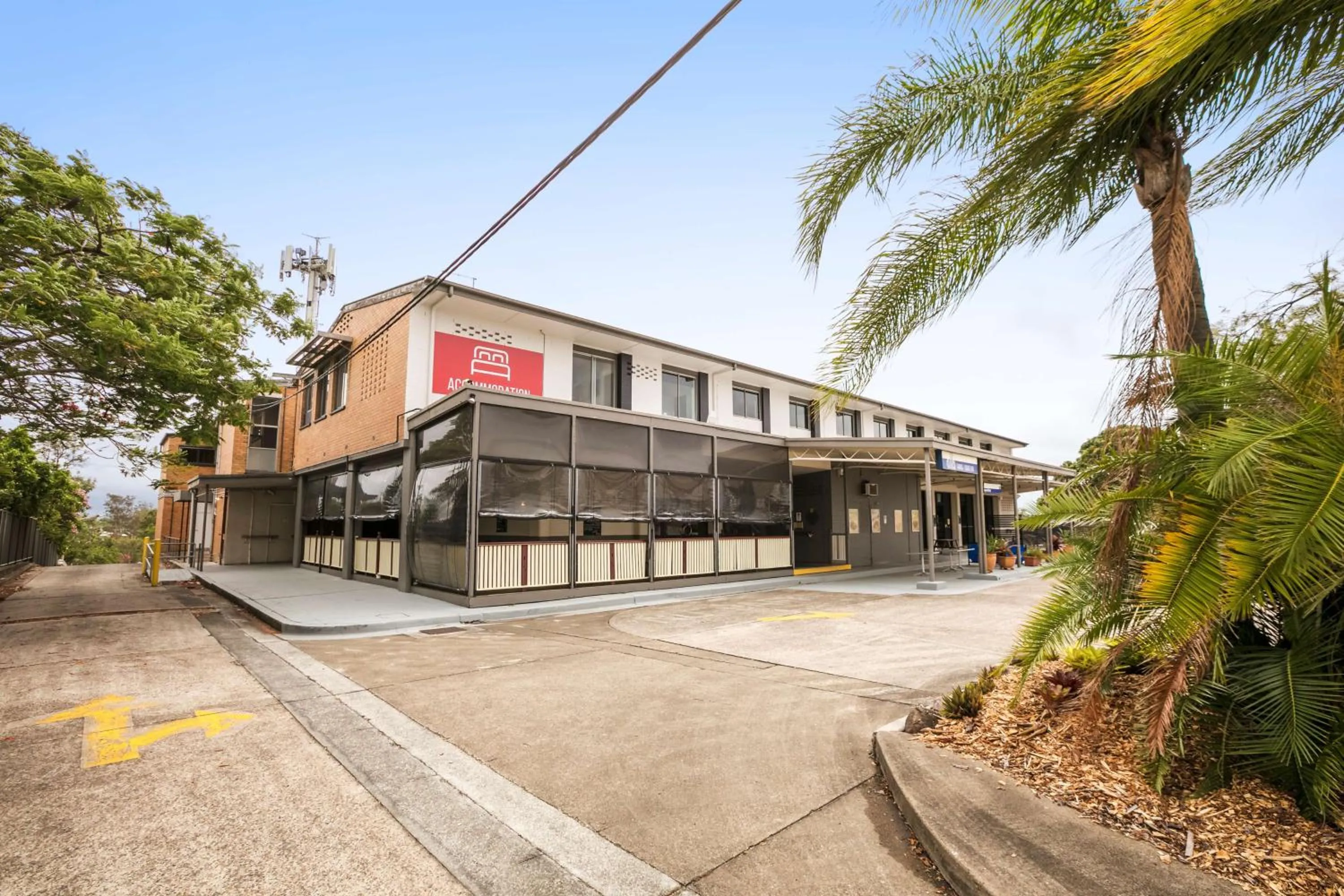 Property building in Nightcap at Camp Hill Hotel