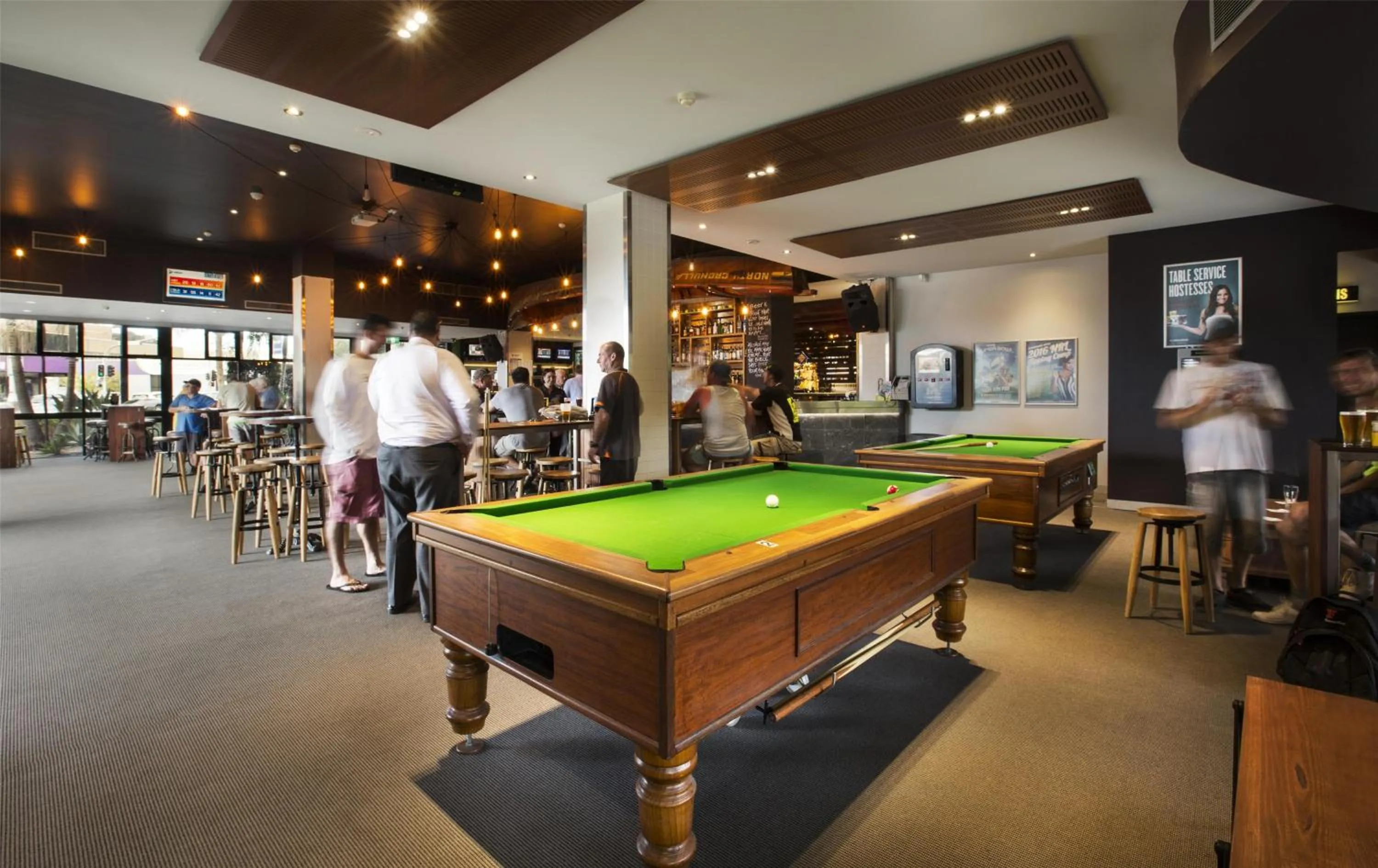 Billiard in Nightcap at Caringbah Hotel