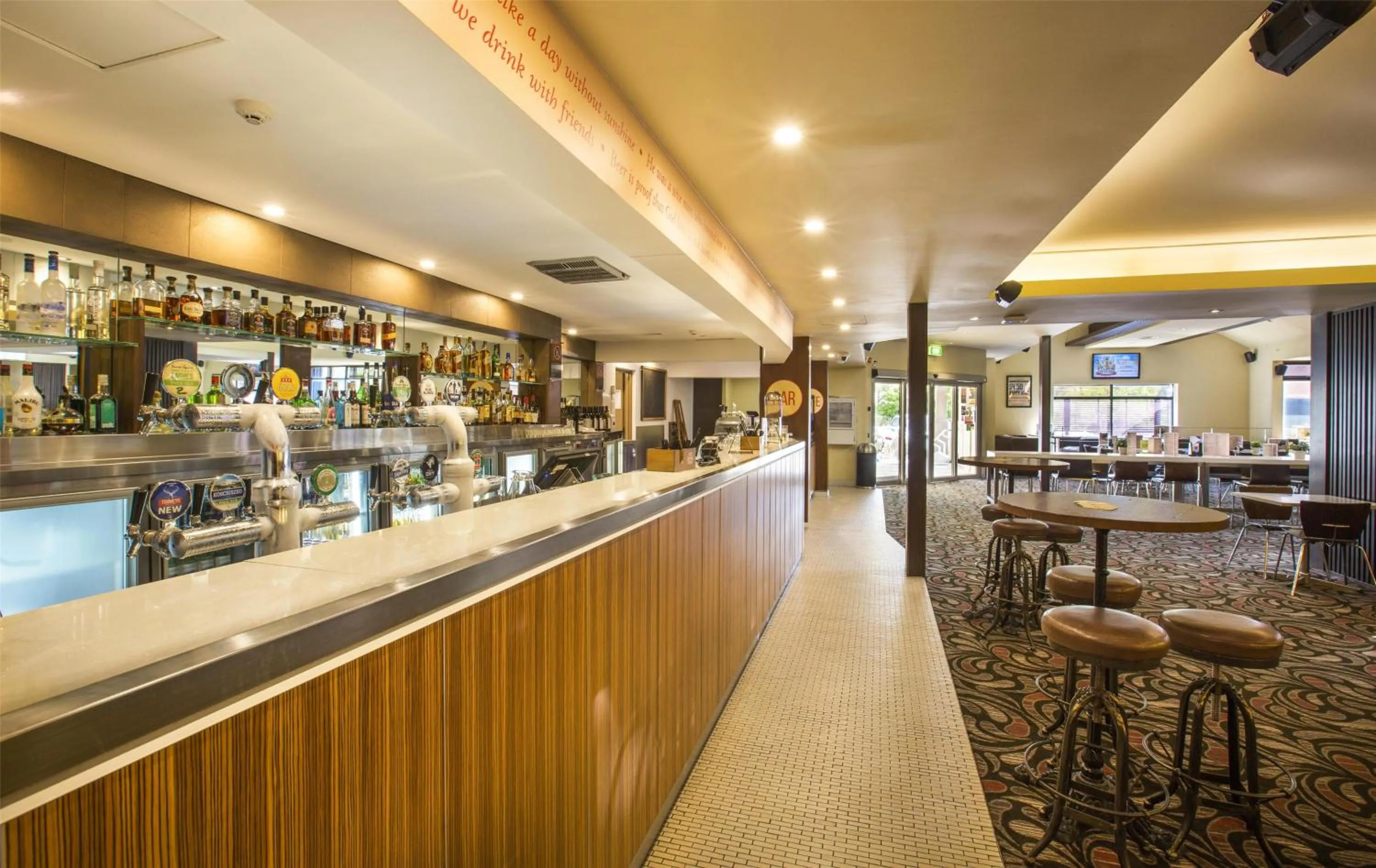 Food and drinks in Nightcap at Caringbah Hotel