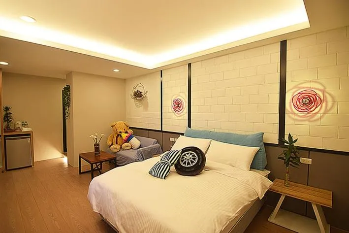 Bed in No. 21 Jiaoxi Hot Spring Homestay
