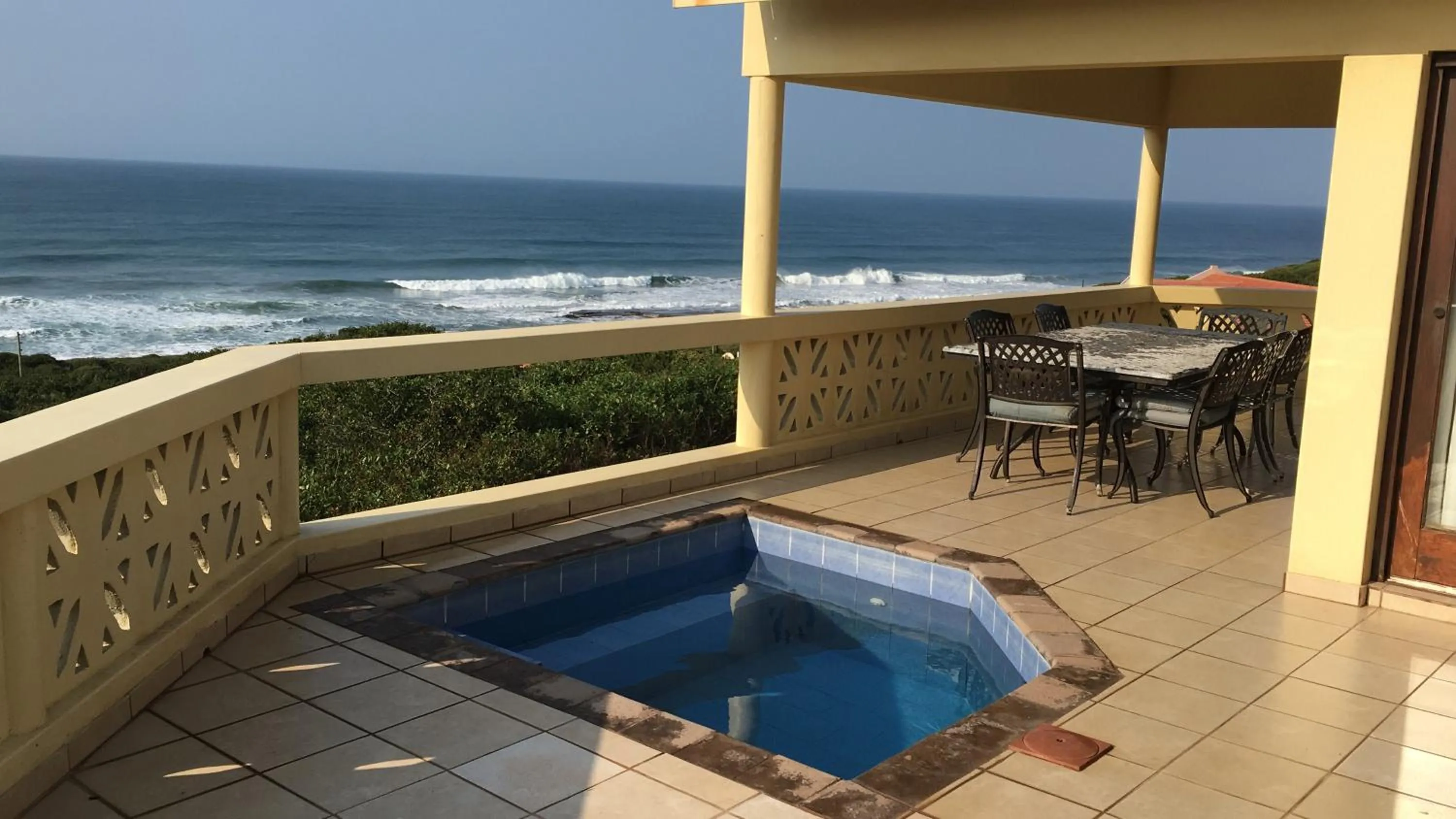 Patio in Go Wild Beach Resort