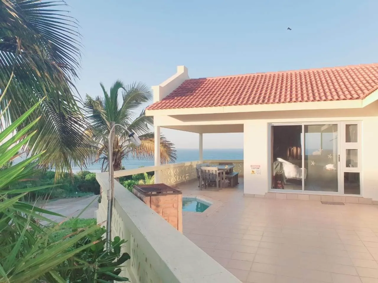 Patio in Go Wild Beach Resort