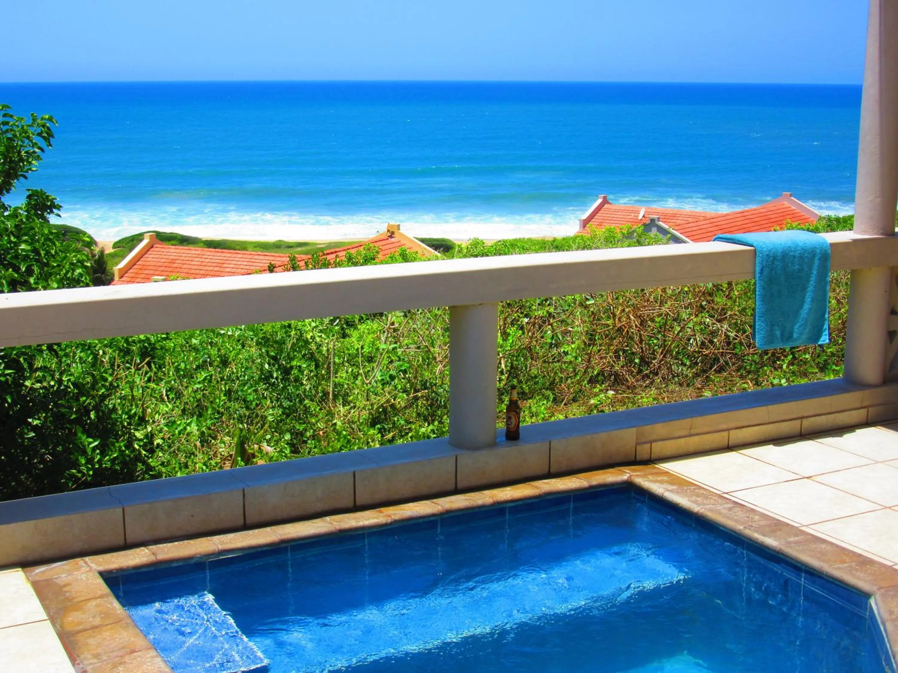 Patio in Go Wild Beach Resort