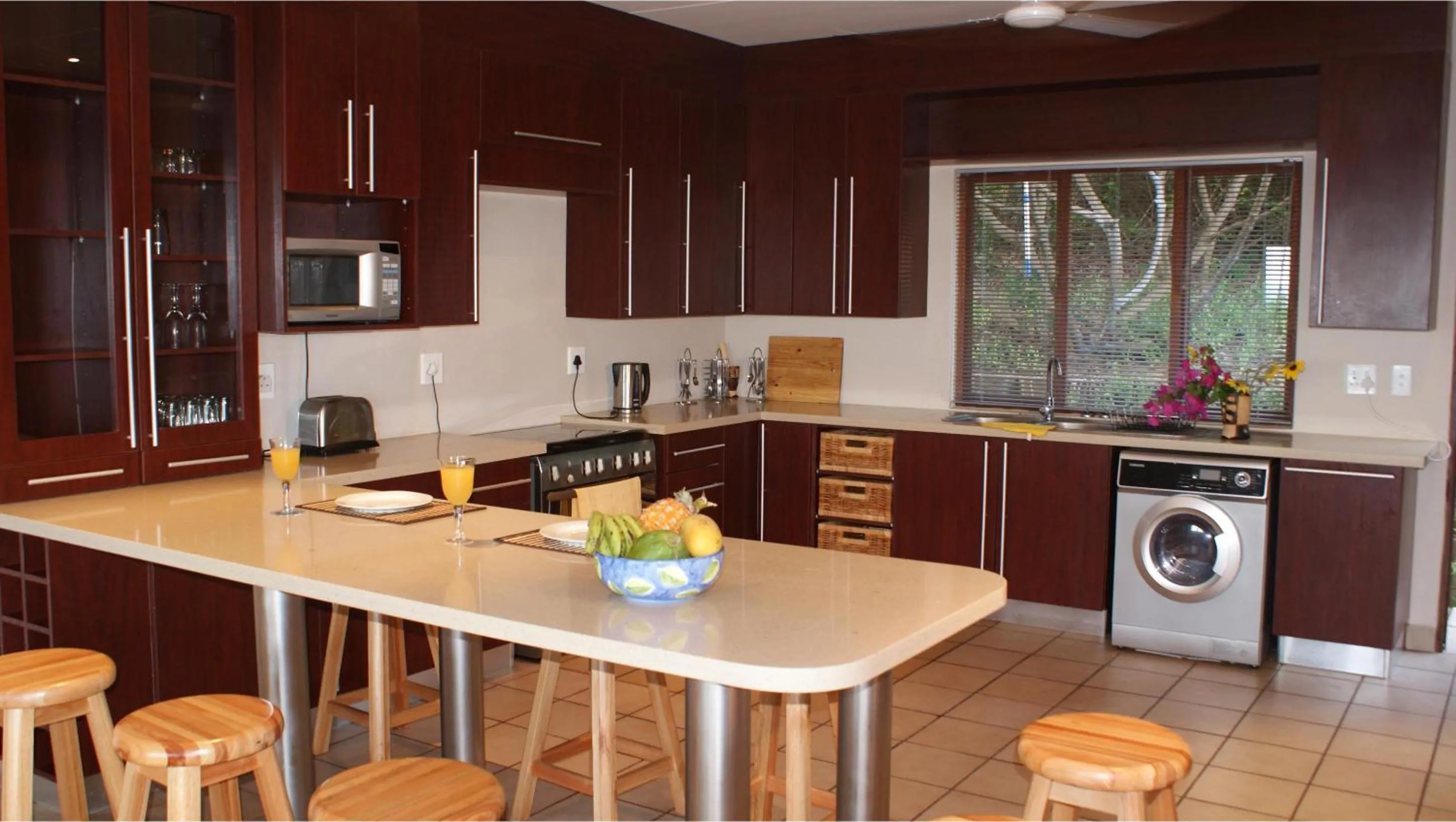Kitchen or kitchenette in Go Wild Beach Resort