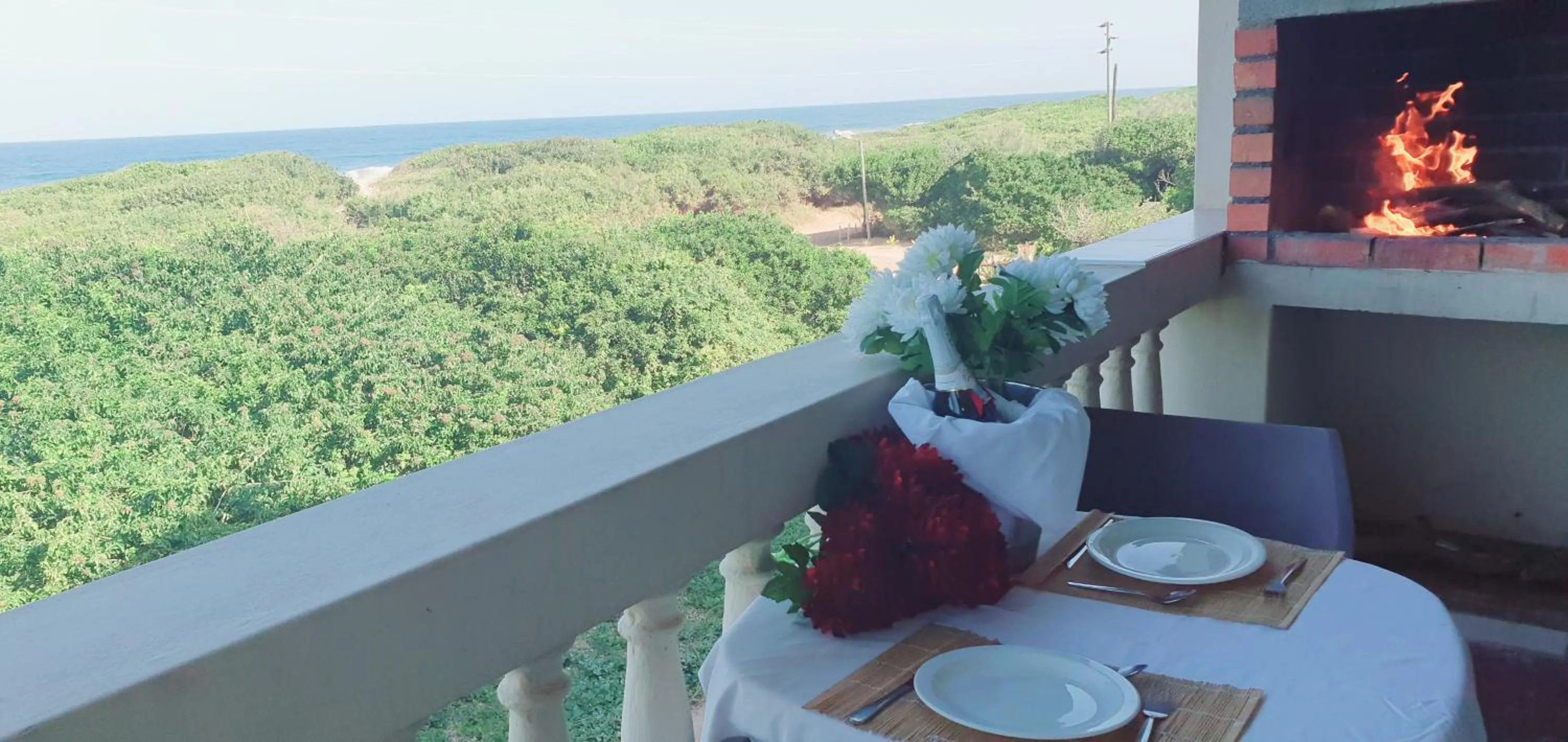 Patio in Go Wild Beach Resort
